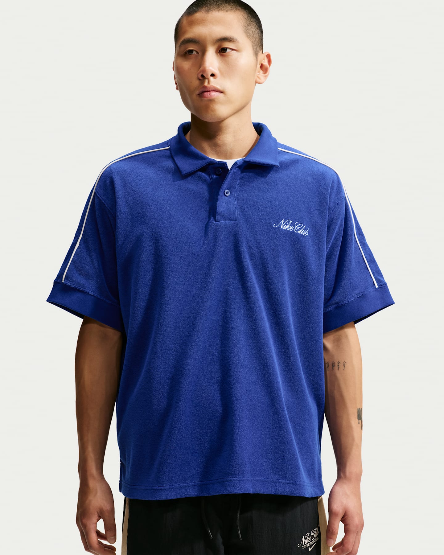 Мужские кроссовки Nike Sportswear Club Men's French Terry Polo — фото 11