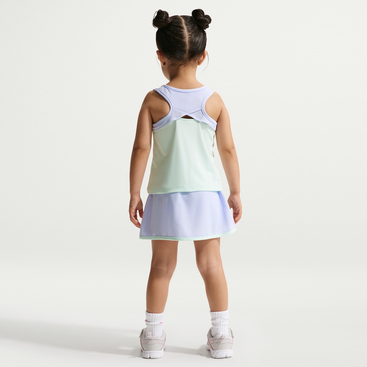 Детские кроссовки Nike Toddler Dri-FIT Colorblocked 2-Piece Scooter Set — фото 7