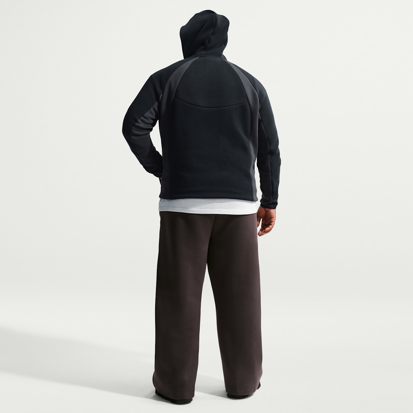 Мужские куртки Nike Tech Men's Color-Block Full-Zip Fleece Windrunner Jacket — фото 10