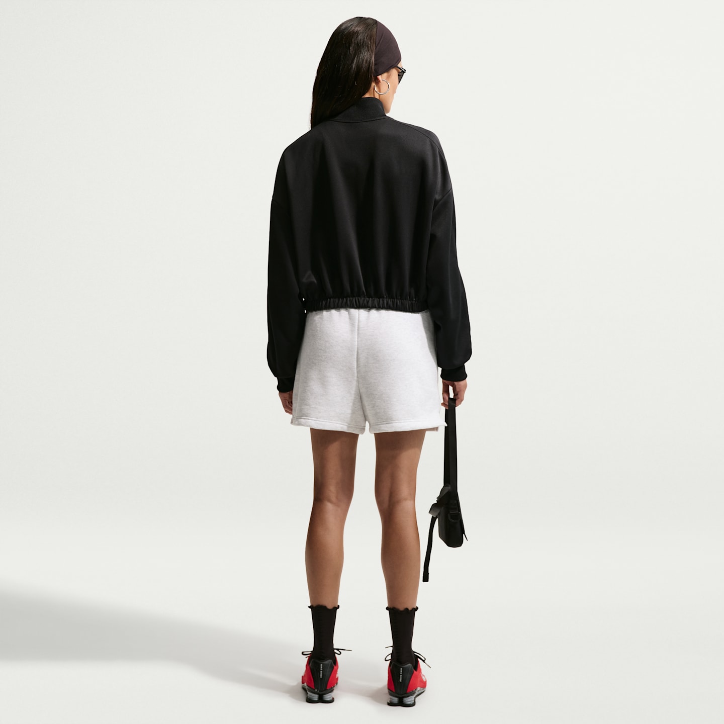 Женские шорты Nike Studio Fleece Medium Weight Women's Mid-Rise Shorts — фото 5