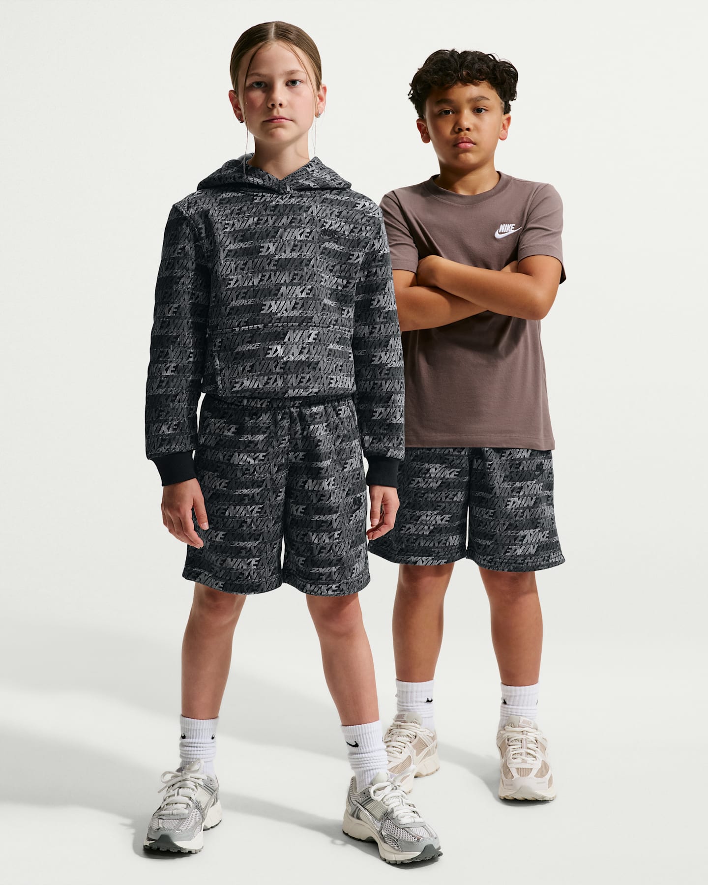 Детские шорты Nike Sportswear Club Fleece Big Kids' French Terry Shorts — фото 8