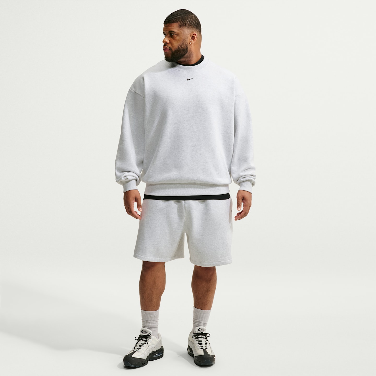 Мужские худи Nike Solo Fleece Men's Crew-Neck Sweatshirt — фото 9