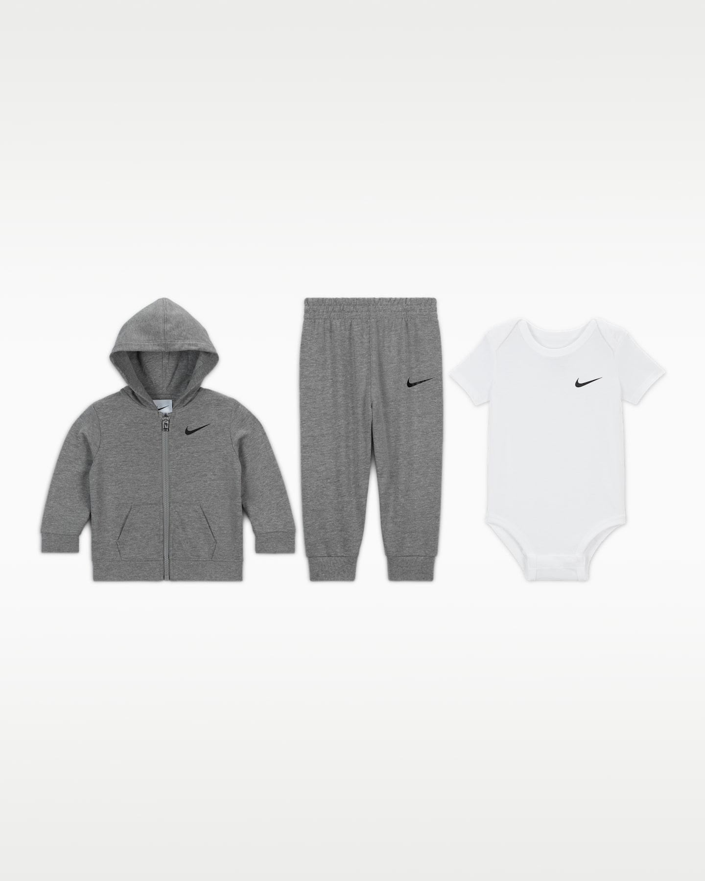 Детские брюки Nike Baby (0-6M) 3-Piece Bodysuit and Pants Set — фото 5