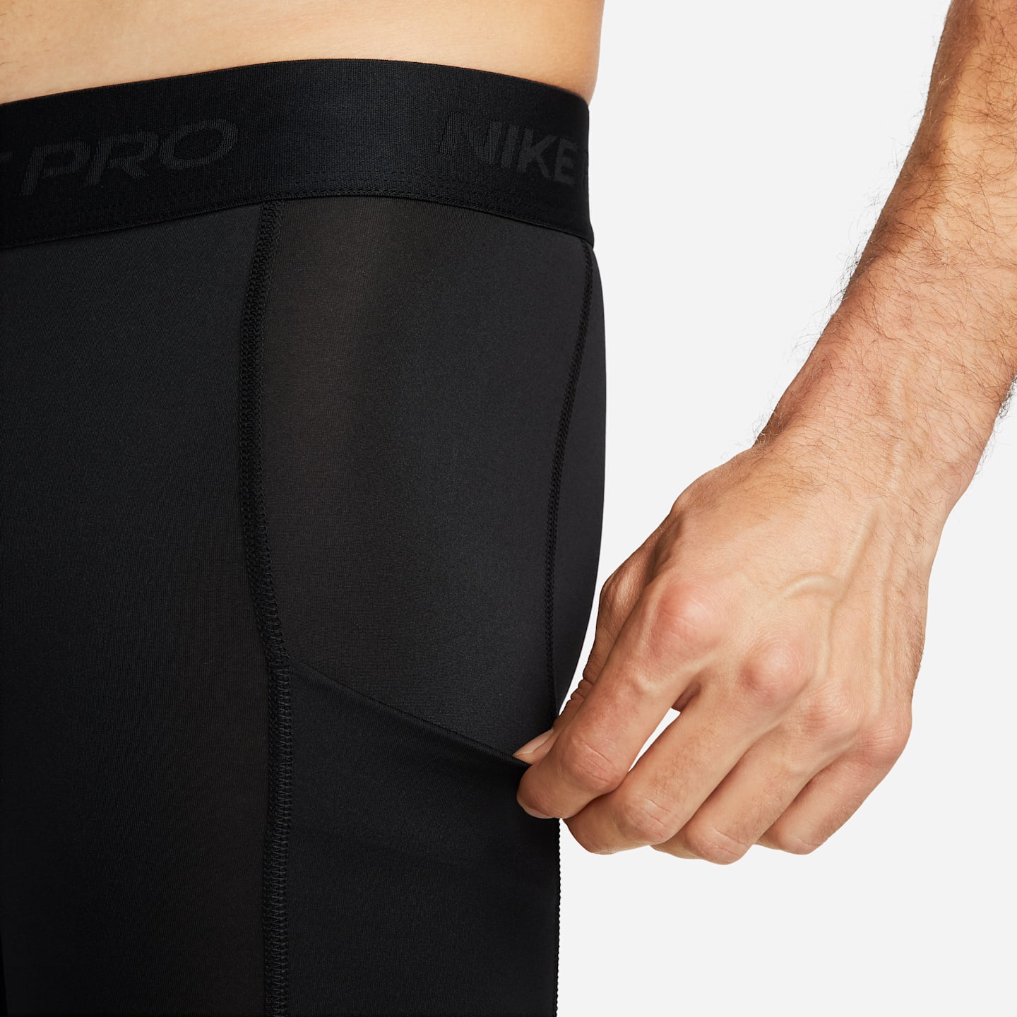 Мужские брюки Nike Pro Men's Dri-FIT Fitness Tights — фото 3