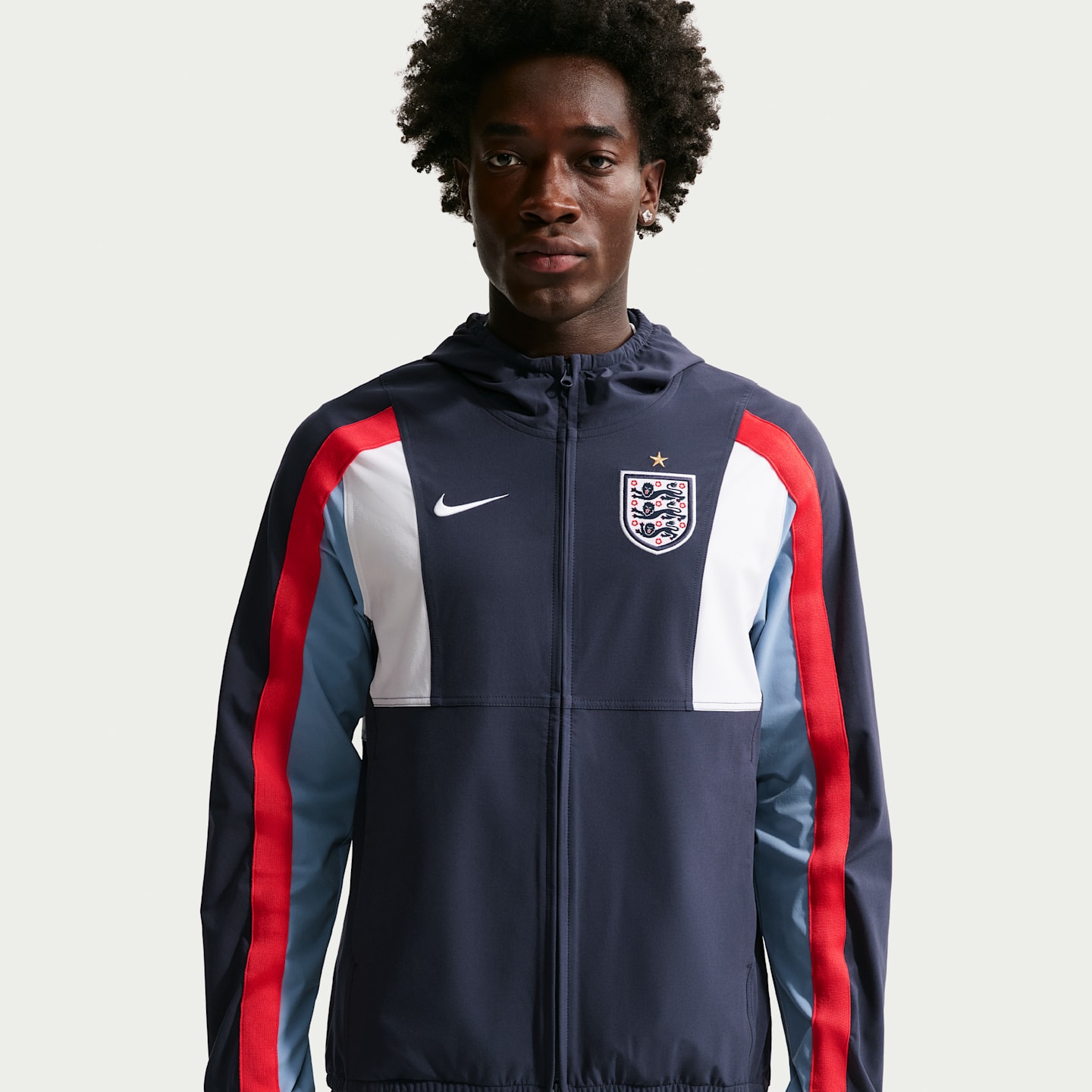 Мужские куртки Nike England Energy Men's Nike Dri-FIT Soccer Woven Jacket — фото 1
