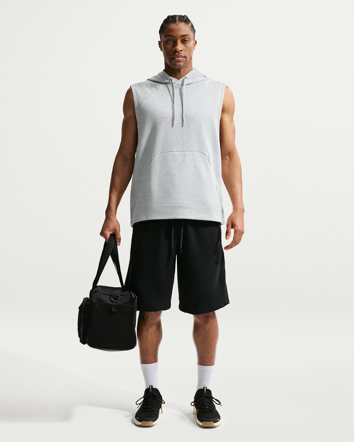 Мужские шорты Nike N.A.C. Men's Dri-FIT Fleece Training Shorts — фото 12