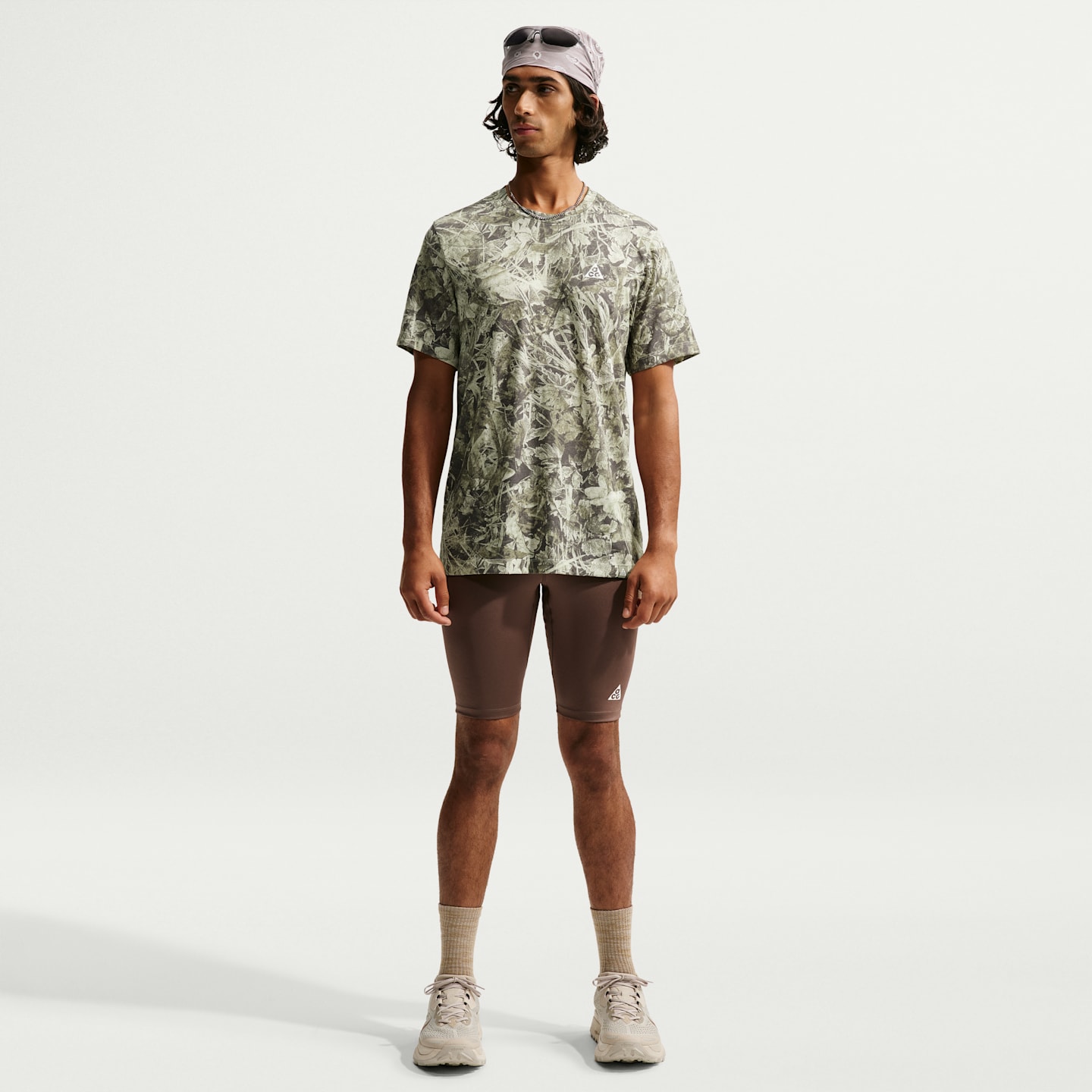 Мужские футболки Nike ACG "Chamo Camo" Men's Dri-FIT Trail Running T-Shirt — фото 4
