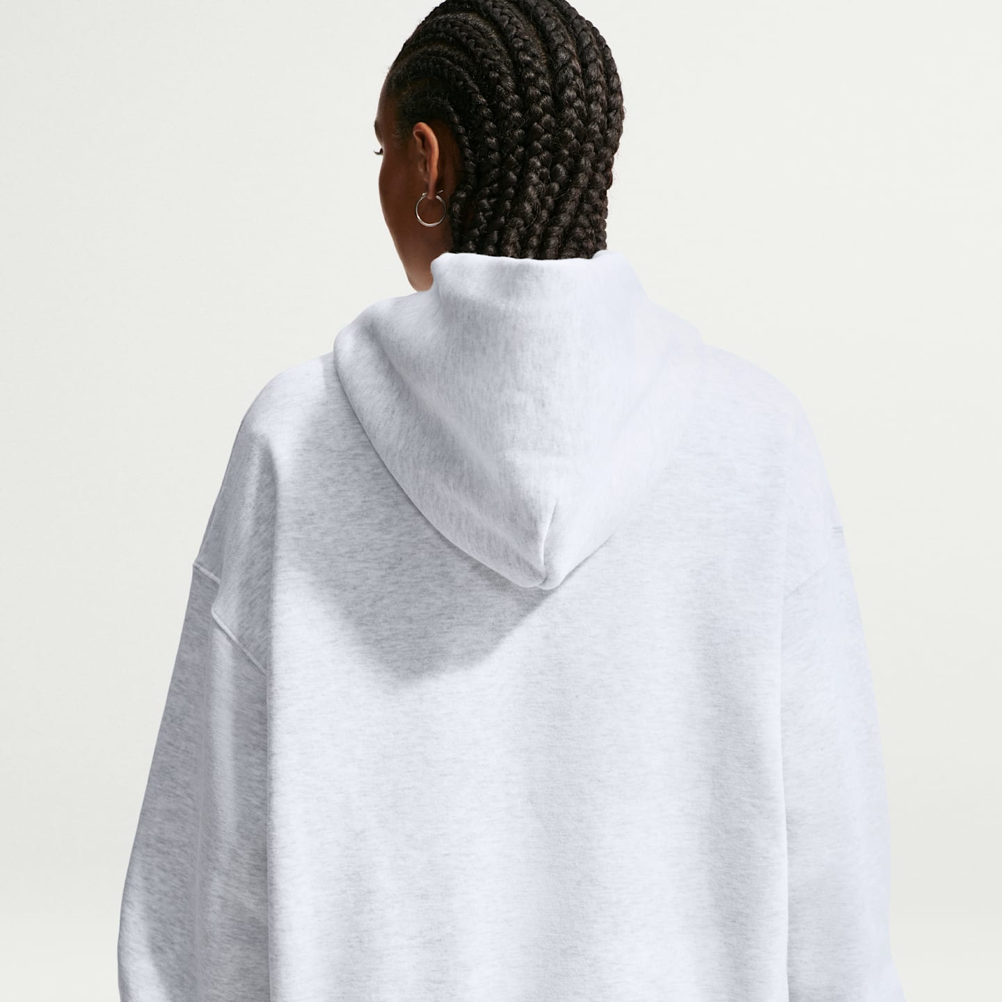 Женские худи Nike Studio Fleece Medium Weight Women's Oversized Pullover — фото 2