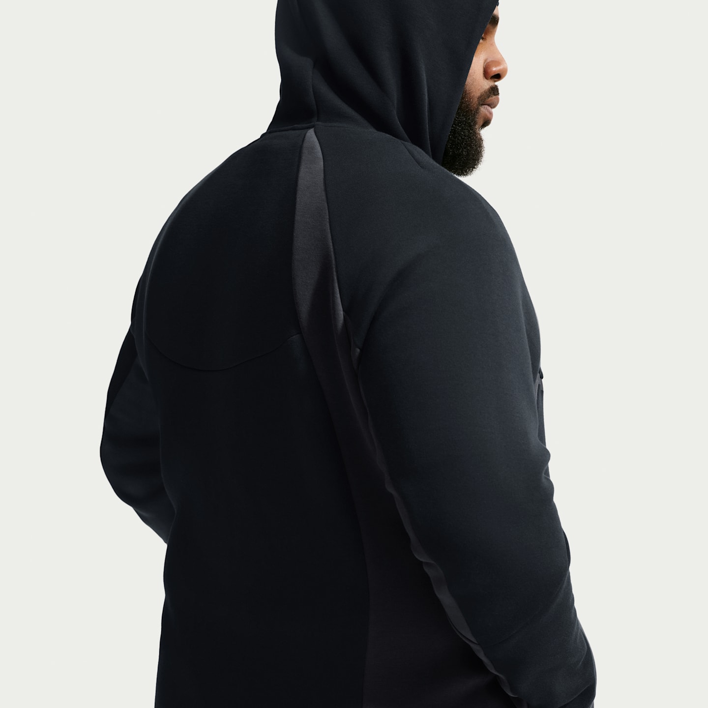 Мужские куртки Nike Tech Men's Color-Block Full-Zip Fleece Windrunner Jacket — фото 7