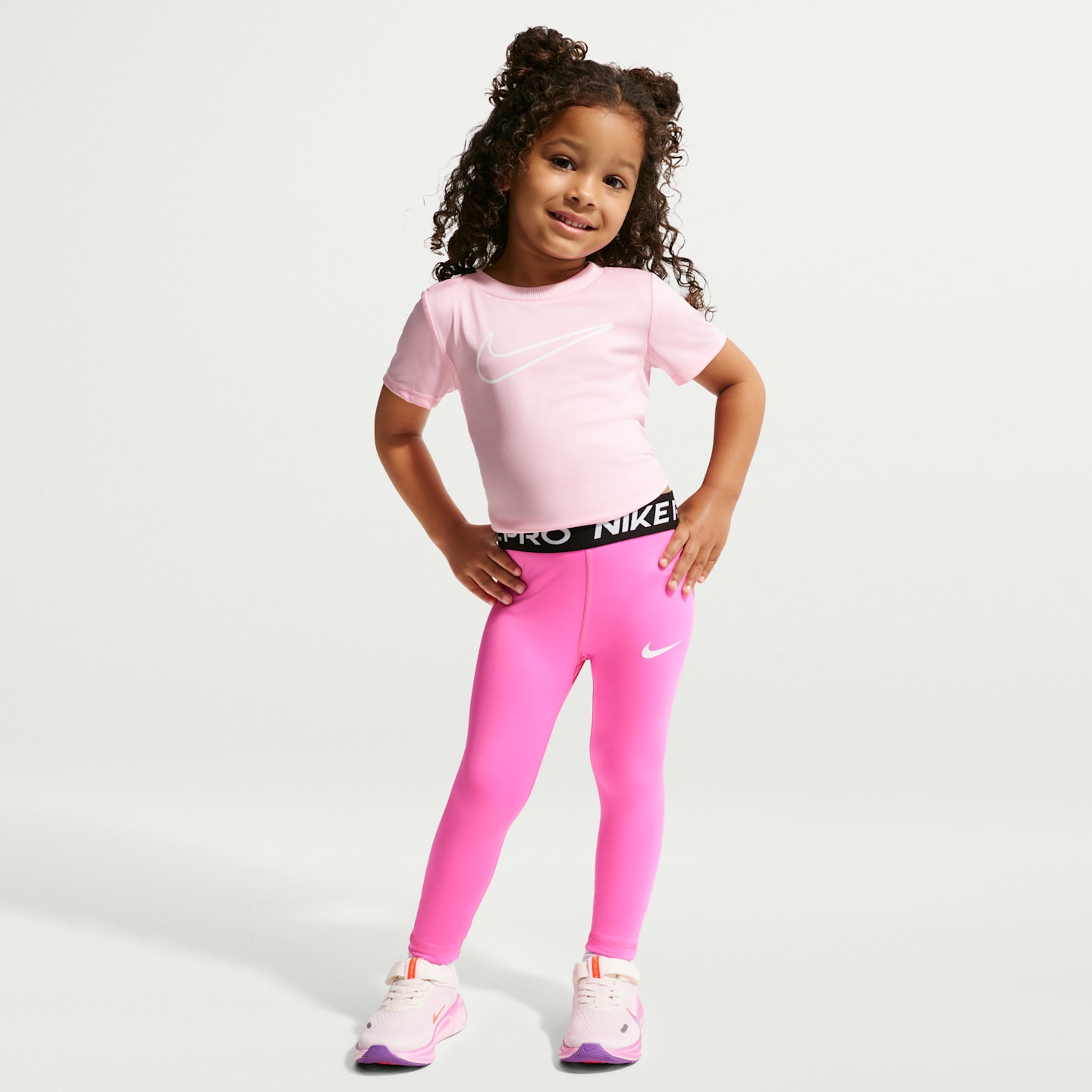 Детские леггинсы Nike Pro Toddler Dri-FIT Leggings — фото 1