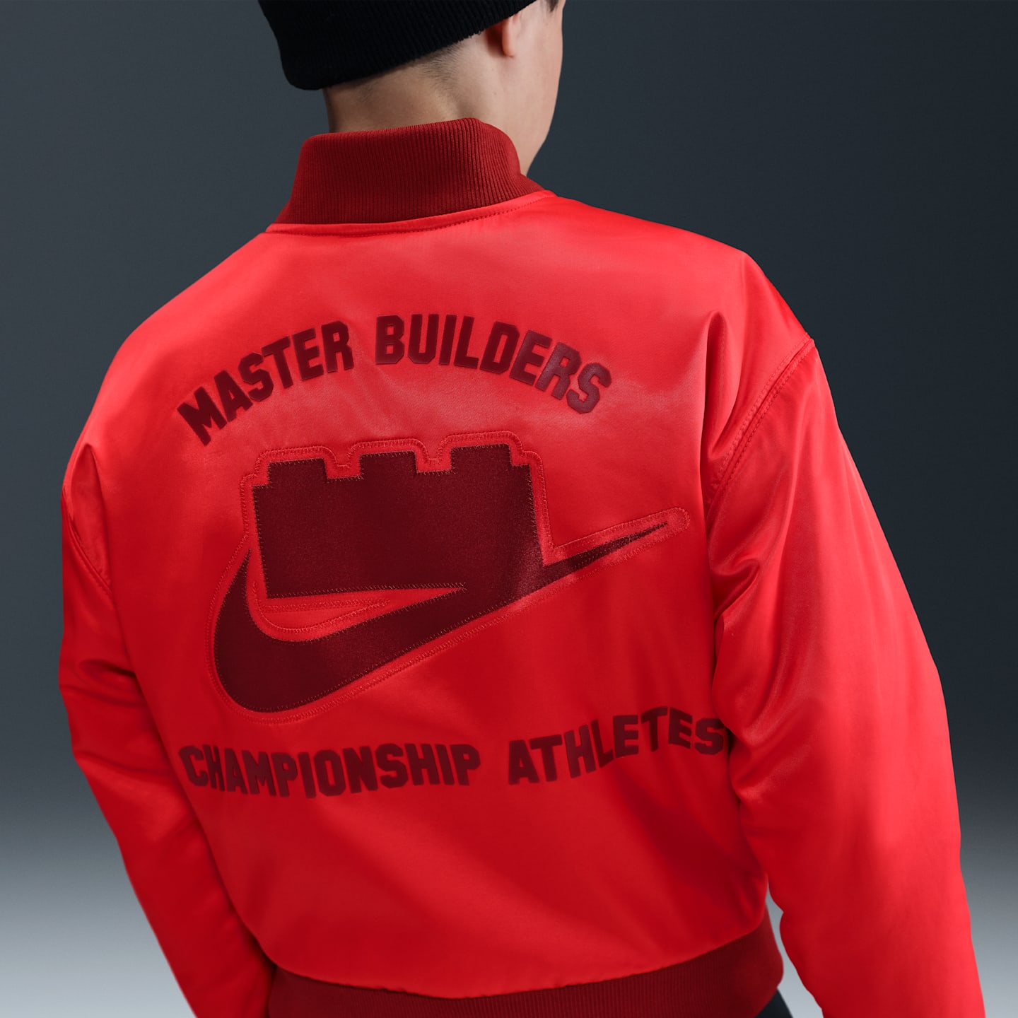 Детские куртки Nike x LEGO® Collection Big Kids' Basketball Jacket — фото 5