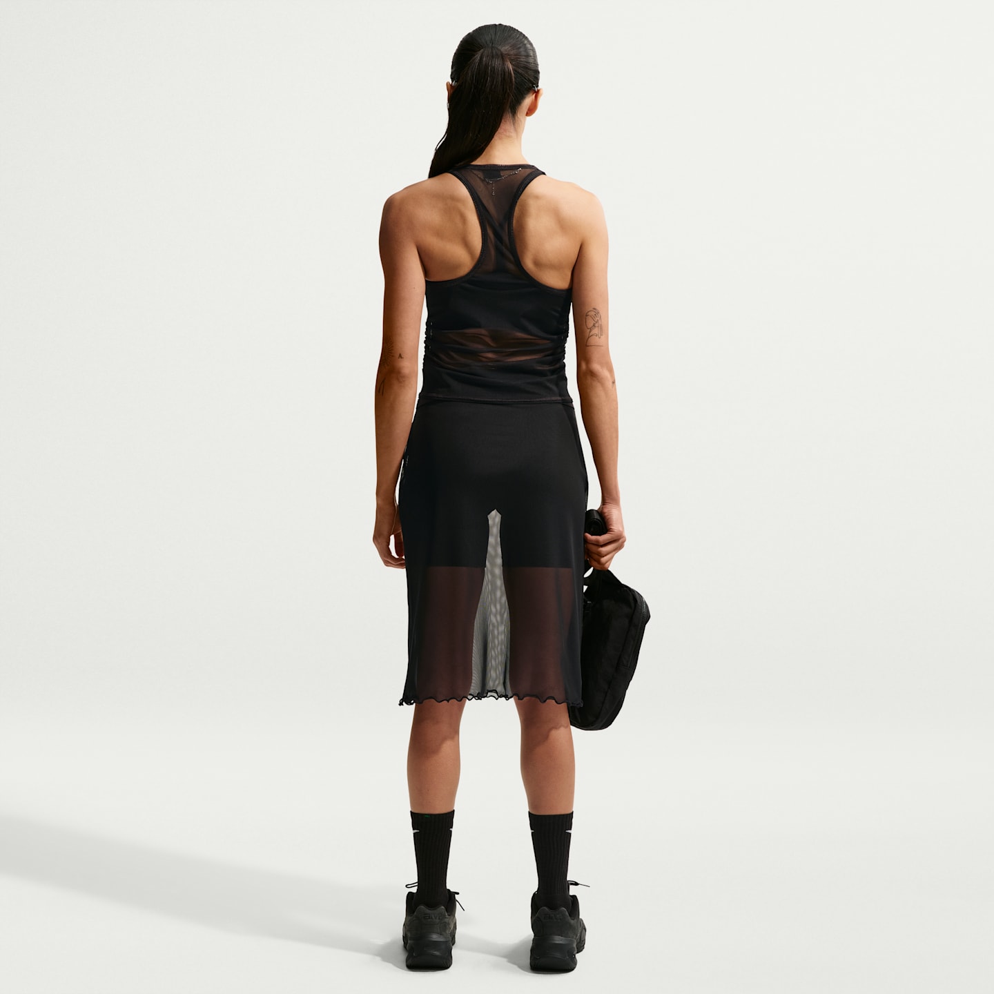 Женские юбки Nike Sportswear Women's Slim Sheer Skirt — фото 5
