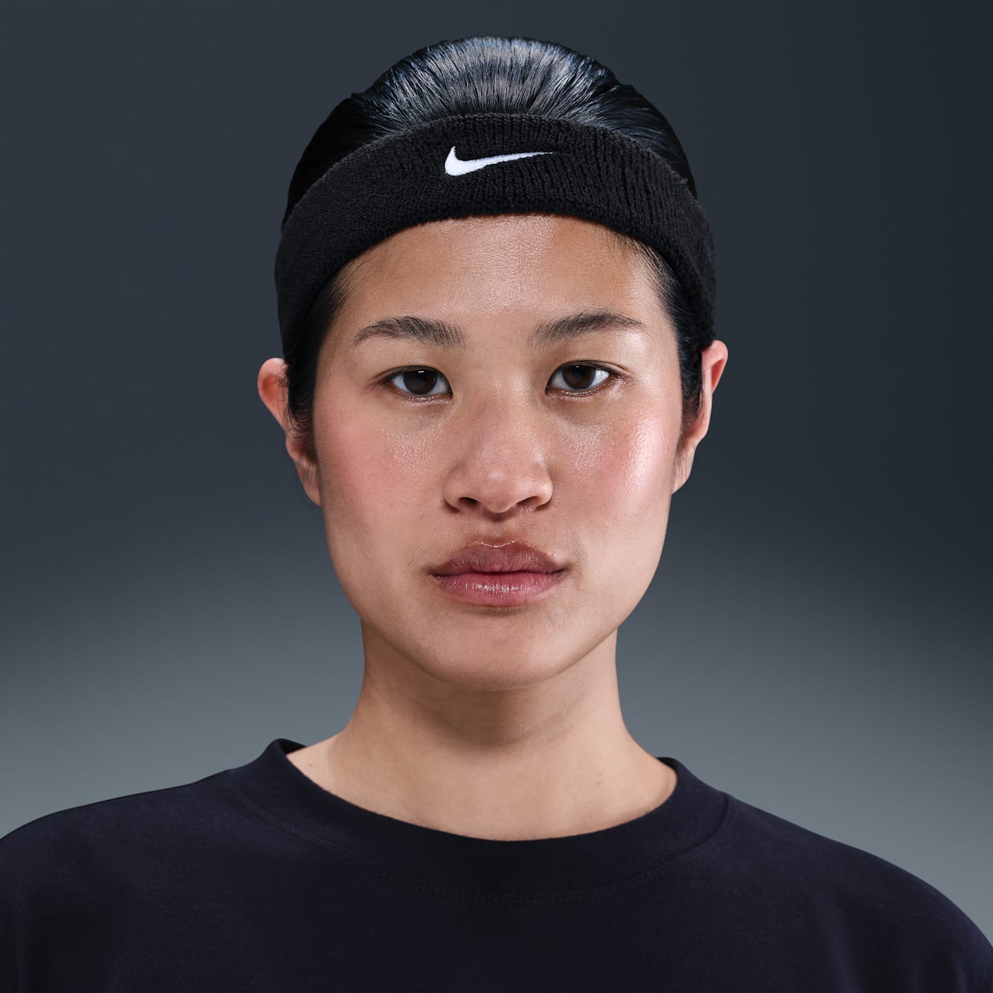Мужские аксессуары для волос Nike Swoosh Classic Headband — фото 1