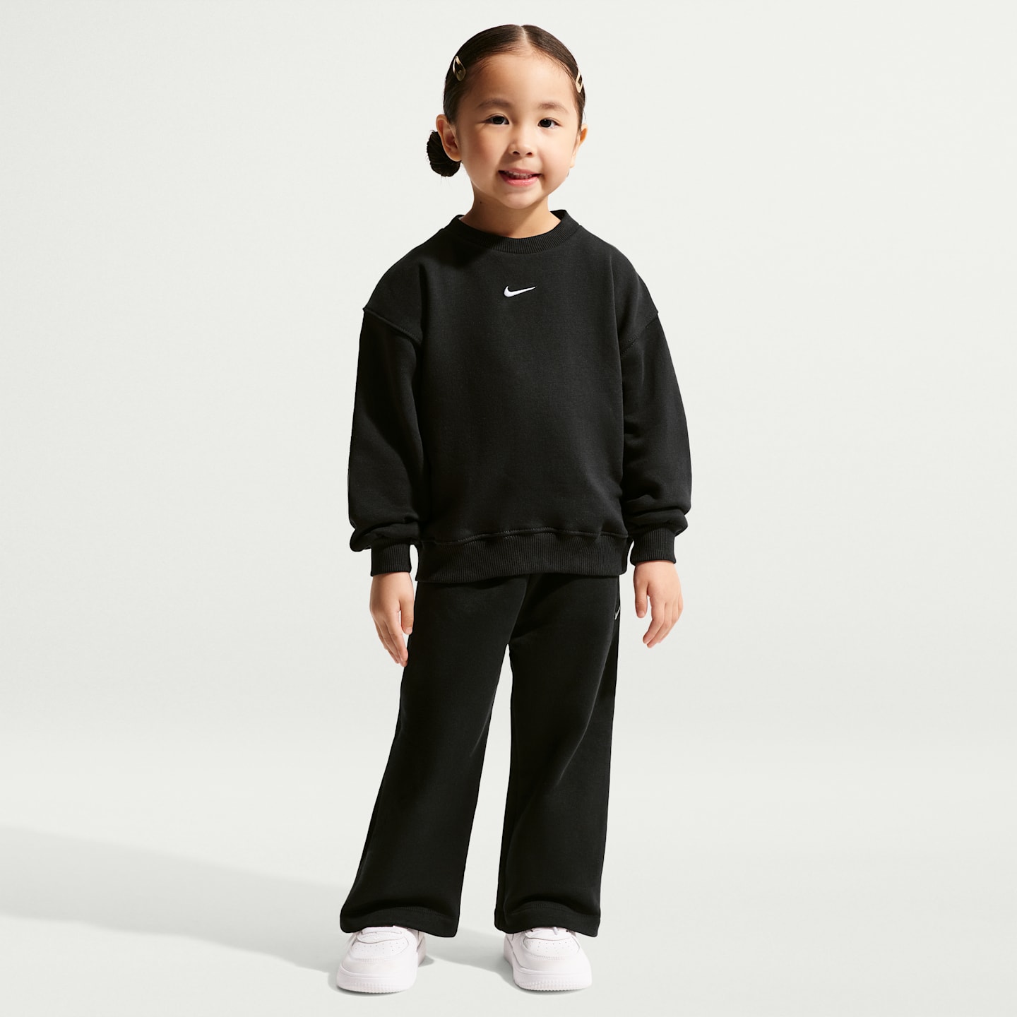 Детские кроссовки Nike Sportswear Toddler Studio Fleece Oversized Crew — фото 4