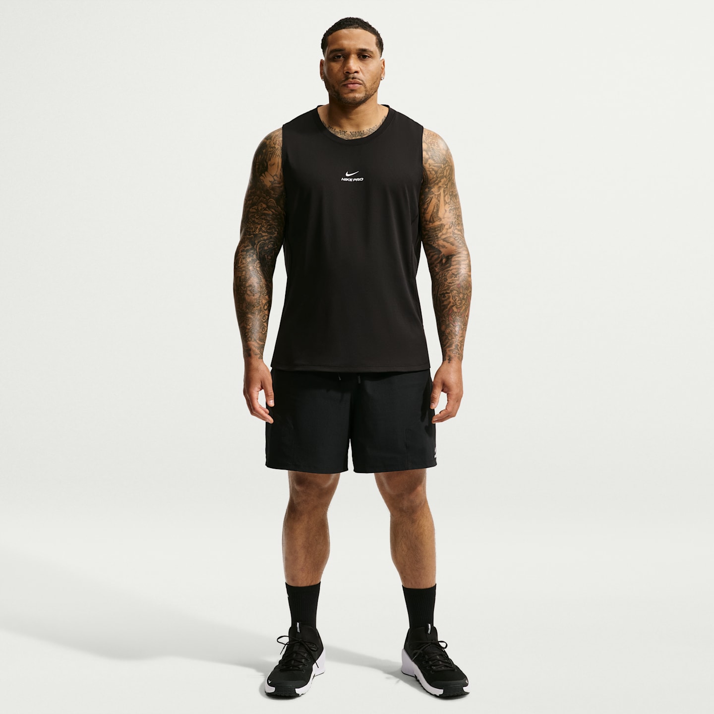 Мужские кроссовки Nike Pro Men's Dri-FIT Training Tank — фото 9