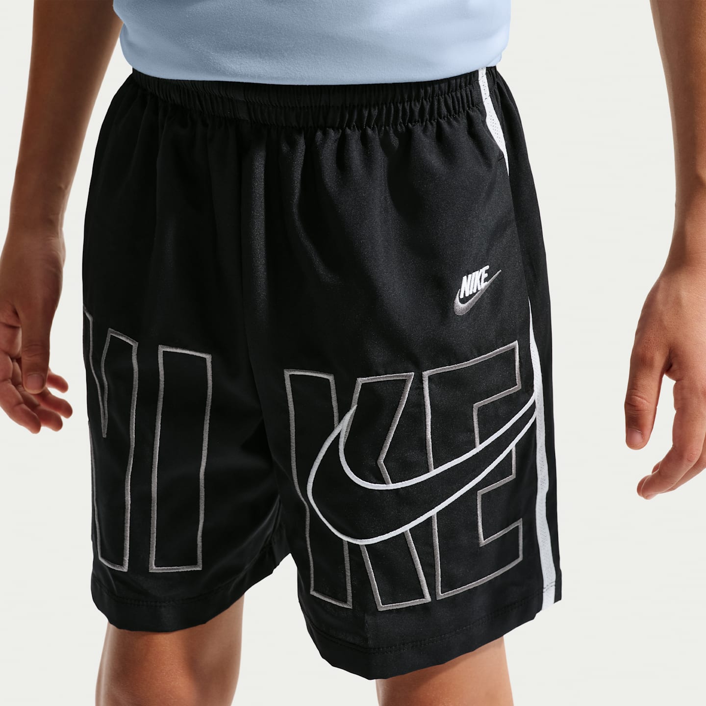 Детские шорты Nike Multi Big Kids' (Boys') Dri-FIT Training Shorts — фото 2