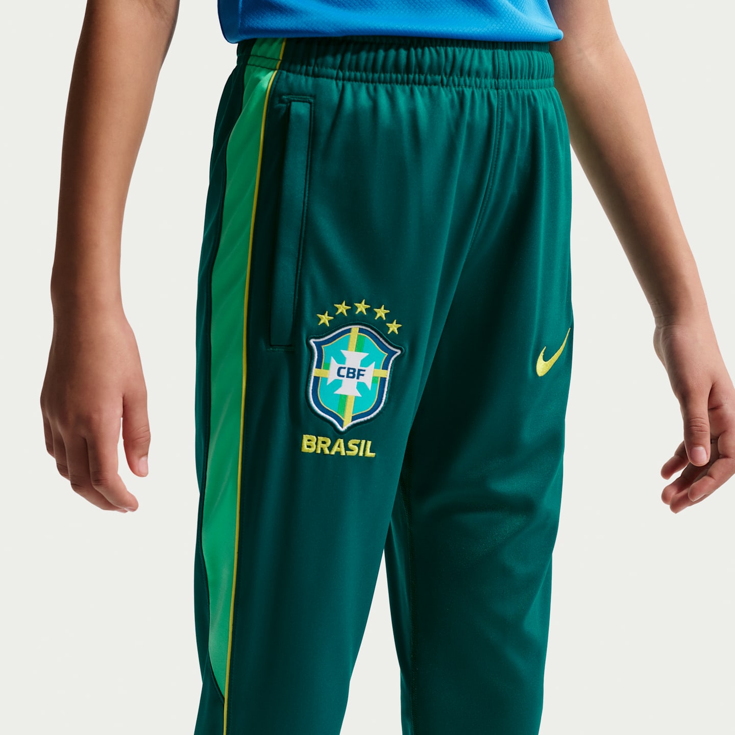 Детские кроссовки Nike Brazil Academy Pro Big Kids' Nike Dri-FIT Soccer Knit Tracksuit — фото 4