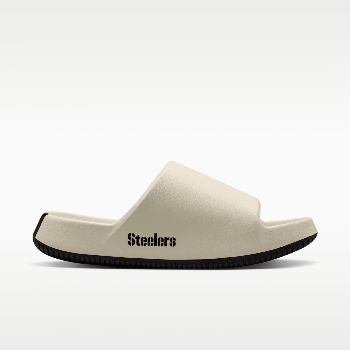 Мужские сандалии Nike Calm (Pittsburgh Steelers) Men's NFL Slides — фото 4