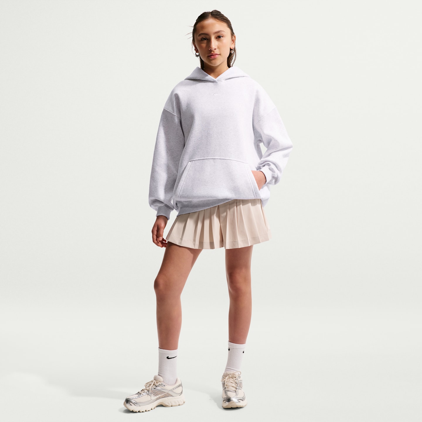 Детские худи Nike Sportswear Toddler Studio Fleece Pullover — фото 4