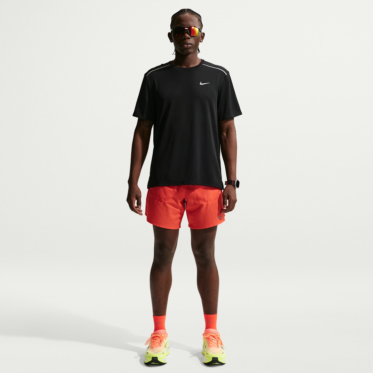 Мужские топы Nike Miler Men's Dri-FIT Short-Sleeve Running Top — фото 4