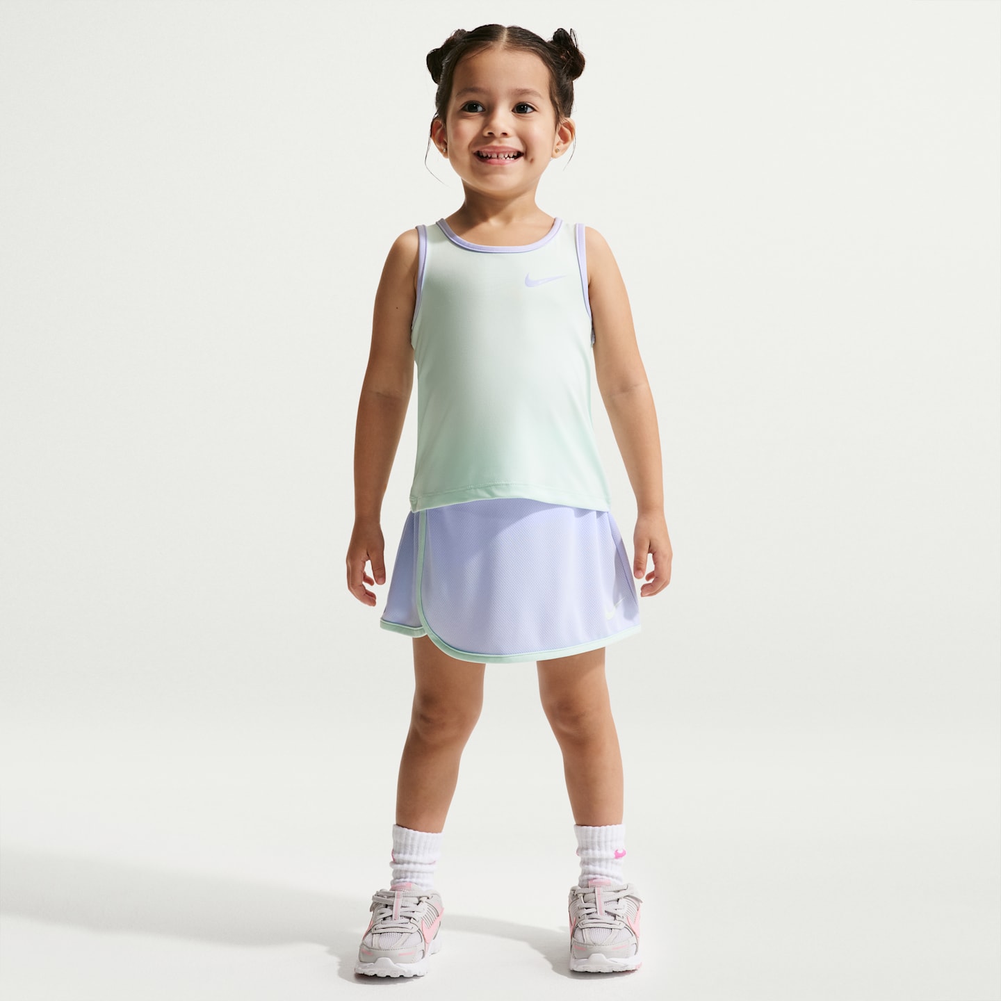 Детские кроссовки Nike Toddler Dri-FIT Colorblocked 2-Piece Scooter Set — фото 1