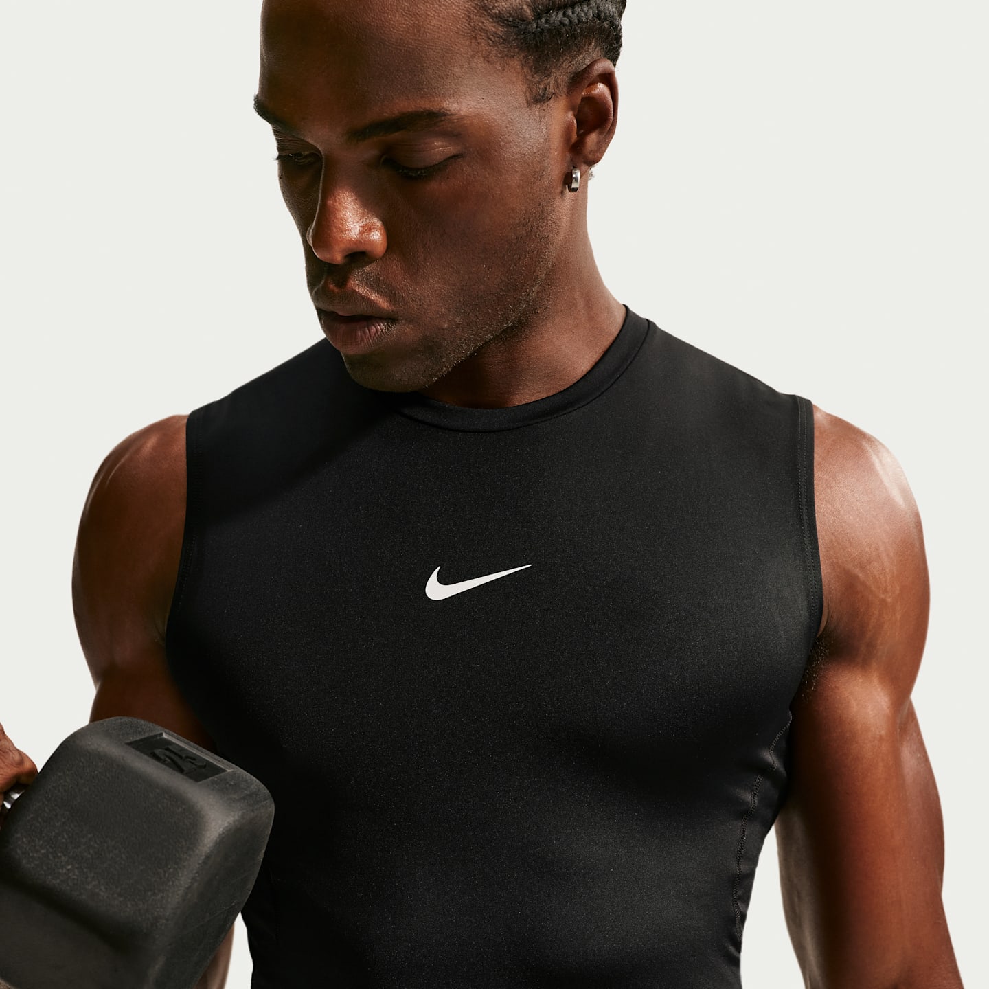 Мужские брюки Nike Pro Men's Dri-FIT Tight Sleeveless Fitness Top — фото 3