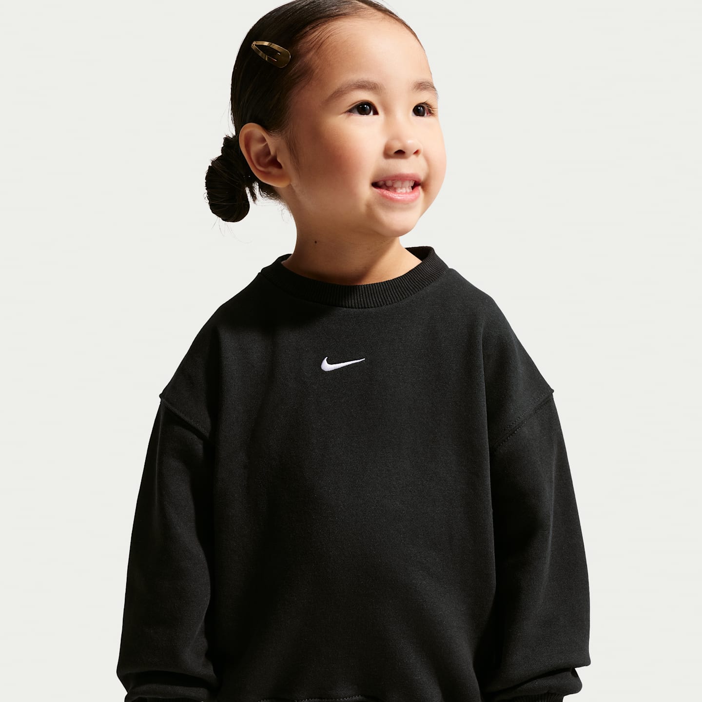 Детские кроссовки Nike Sportswear Toddler Studio Fleece Oversized Crew — фото 1