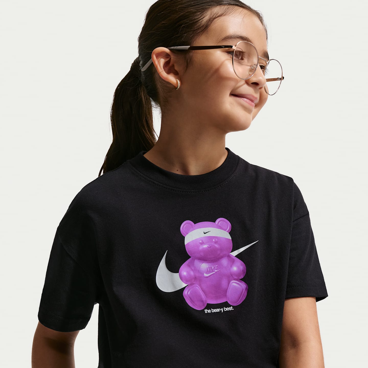 Детские футболки Nike Sportswear Big Kids' Boxy T-Shirt — фото 3
