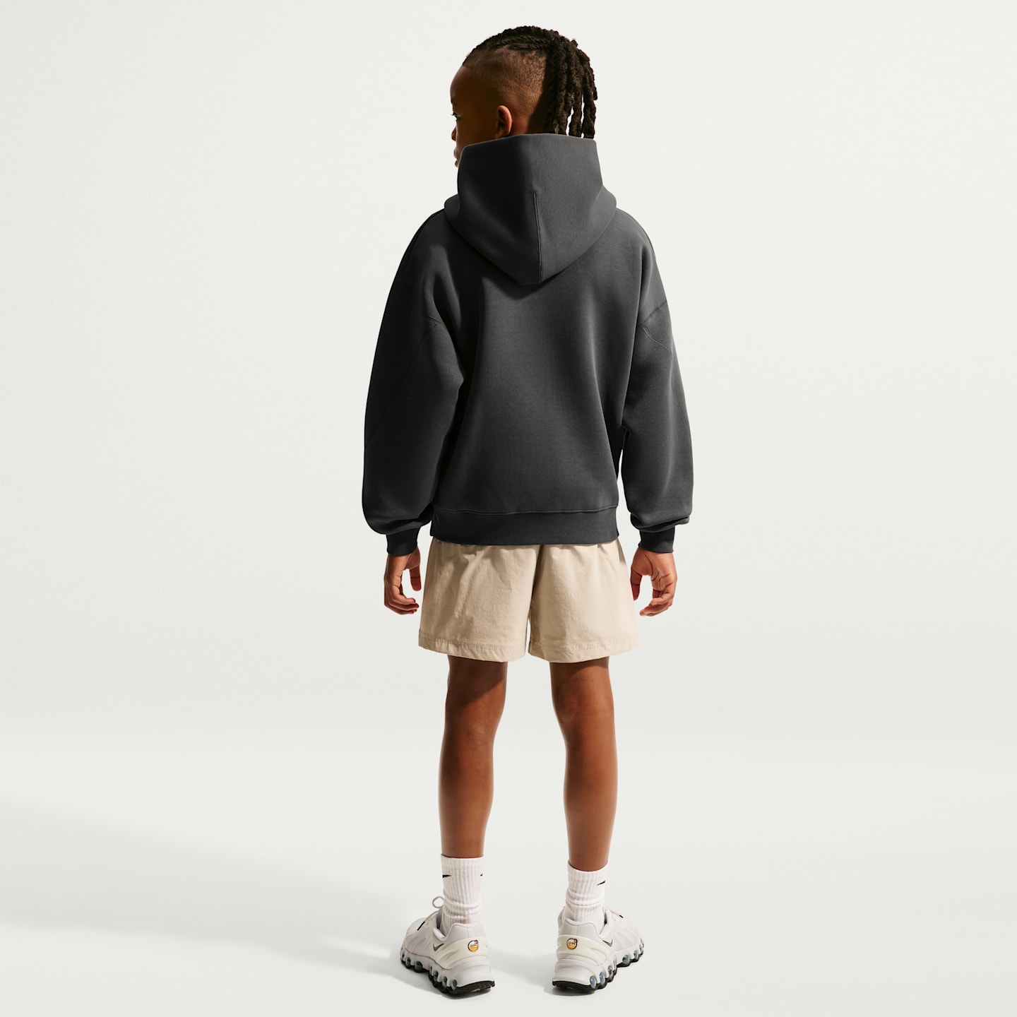 Детские худи Nike Sportswear Tech Fleece Big Kids' (Boys') Oversized Pullover — фото 5