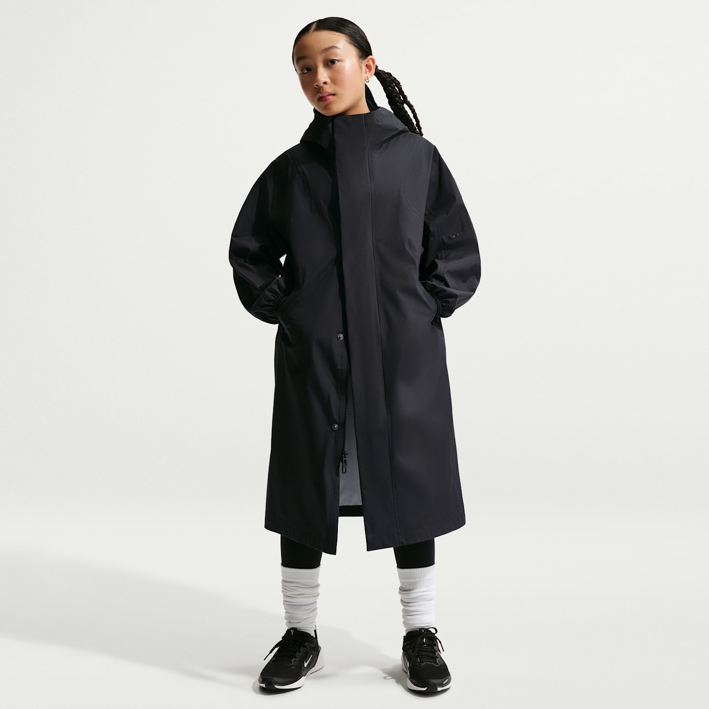 Детские куртки Nike MAVN Girls' Storm-FIT ADV Rain Jacket — фото 4