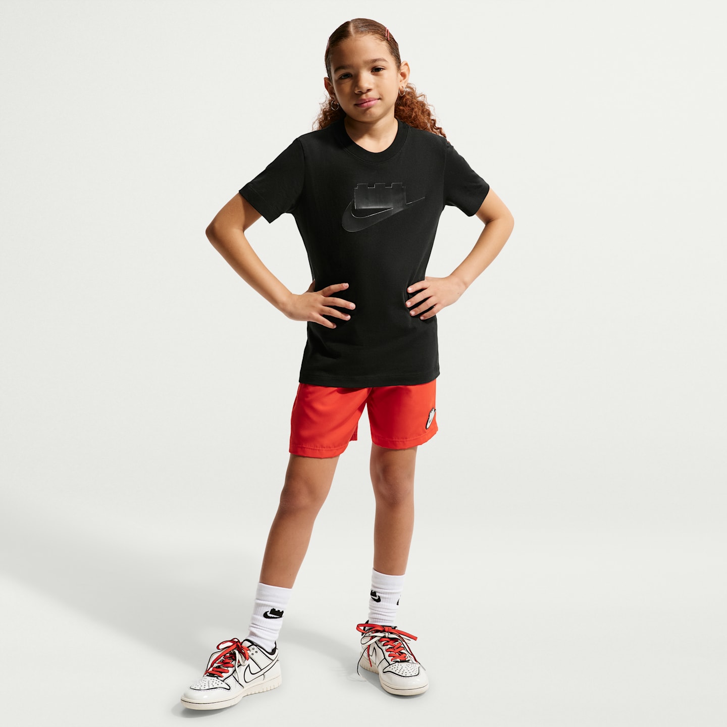 Детские футболки Nike x LEGO® Collection Big Kids' T-Shirt — фото 6