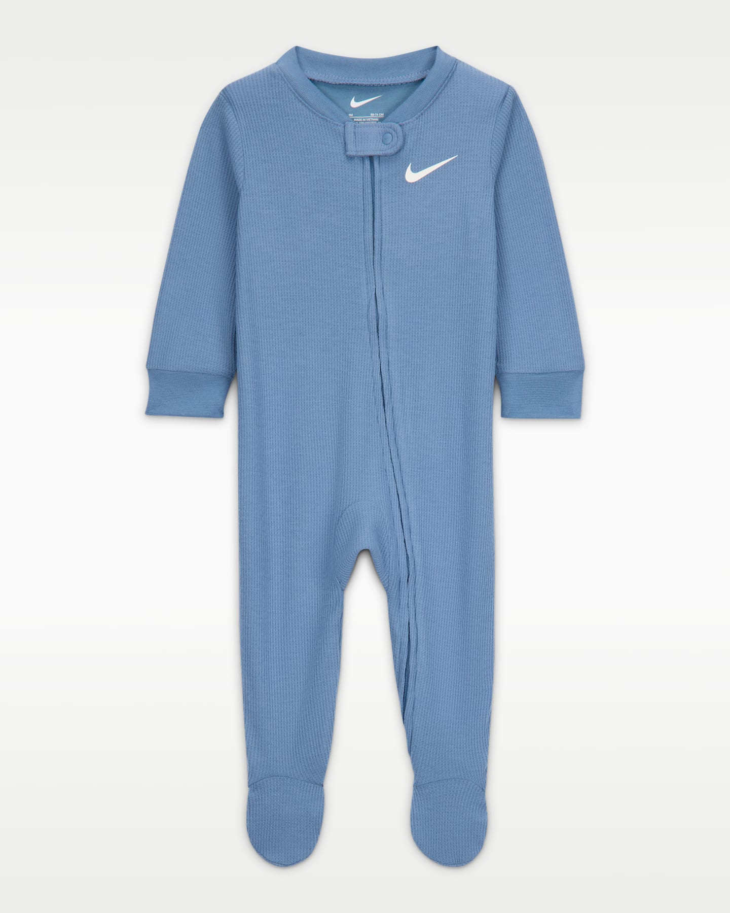 Детские кроссовки Nike Baby Viscose Waffle Knit Footed Coverall — фото 4