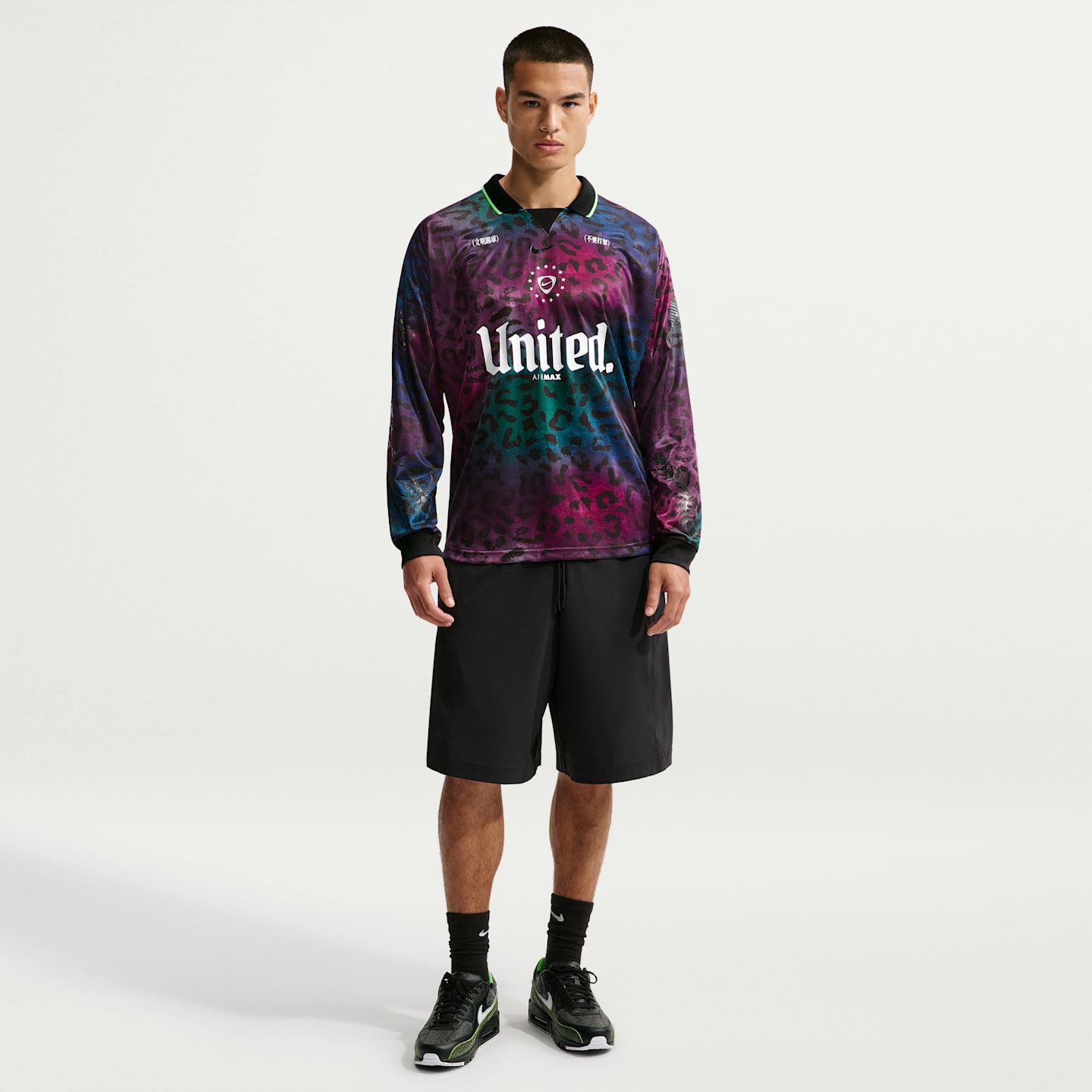 Мужские топы Nike Mad 90 Pack "Tiempo" Men's Long-Sleeve Jersey — фото 4