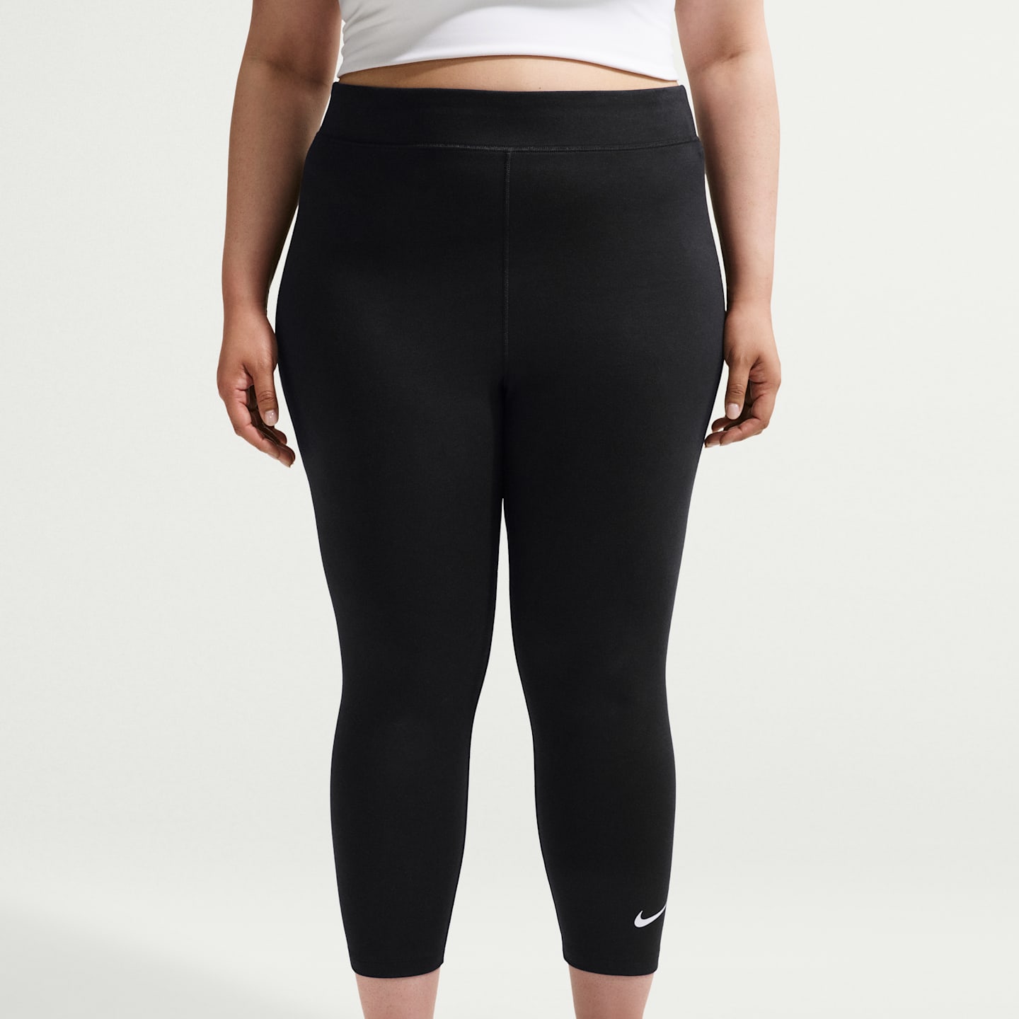 Женские леггинсы Nike Sportswear Classic Women's High-Waisted 7/8 Leggings (Plus Size) — фото 2