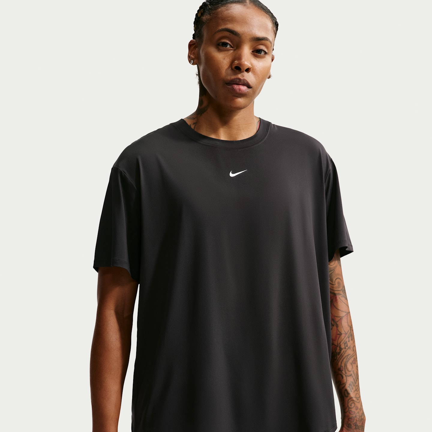 Женские топы Nike One Women's Dri-FIT Short-Sleeve Top — фото 1