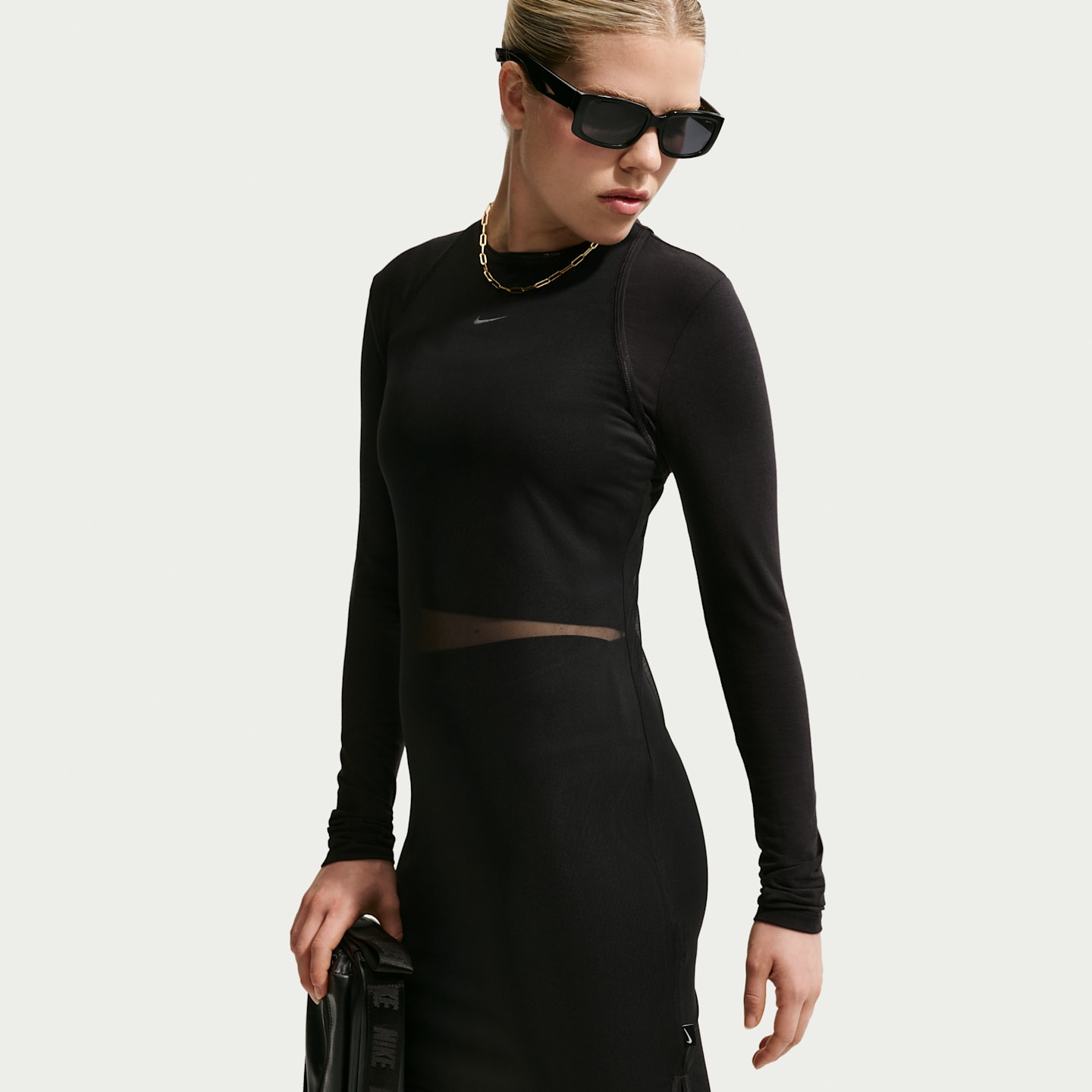 Женские платья Nike Sportswear Women's Tight Sheer Tank Dress — фото 4