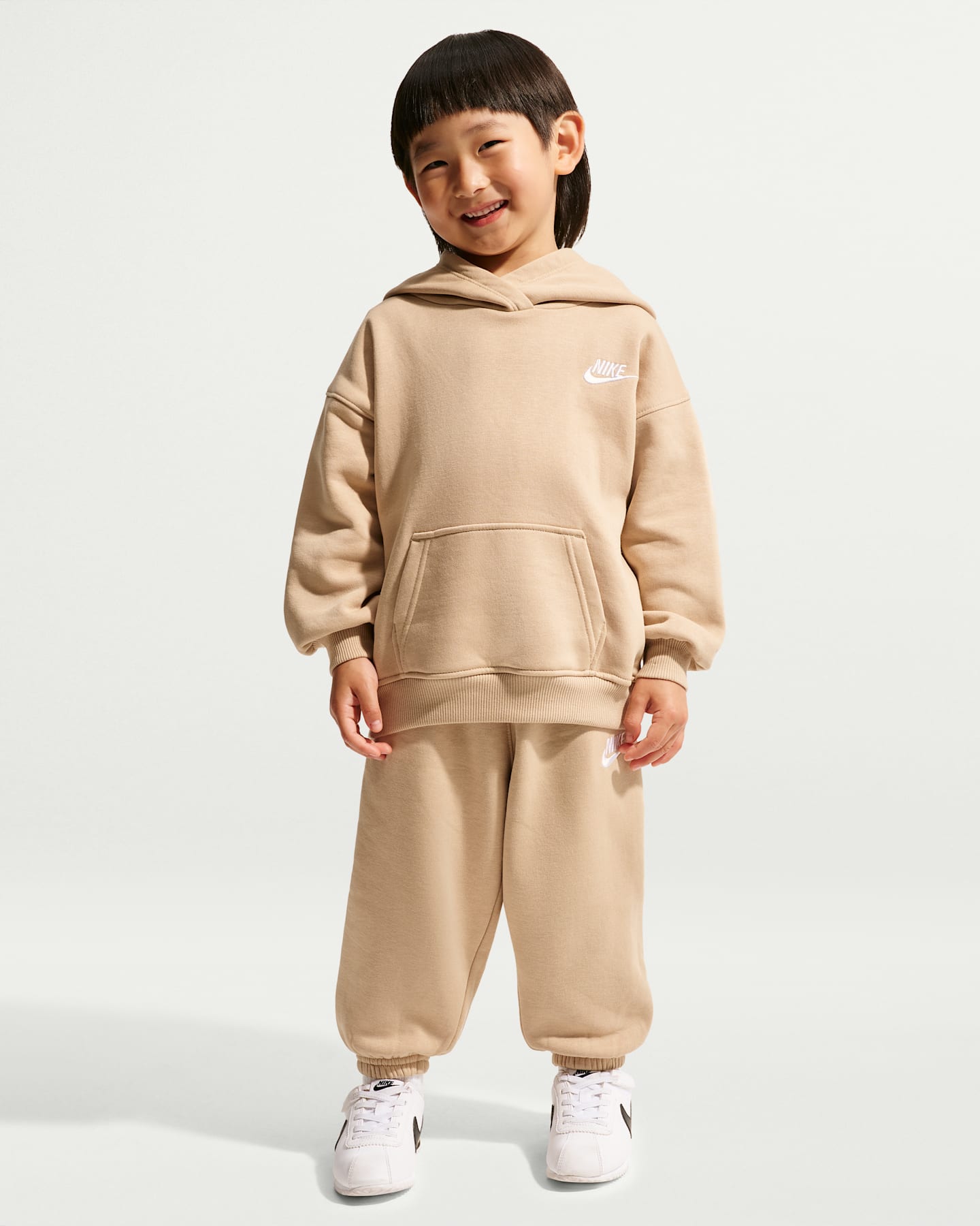 Детские кроссовки Nike Club Fleece Toddler Oversized 2-Piece Set — фото 8
