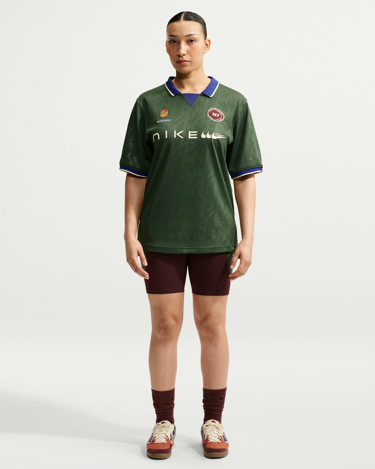 Женские шорты Nike One N7 Women's High-Waisted 8" Biker Shorts — фото 7