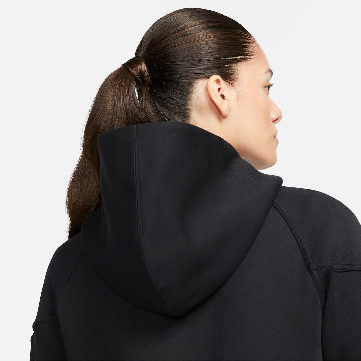 Женские худи Nike Sportswear Tech Fleece Windrunner Women's Full-Zip (Plus Size) — фото 5