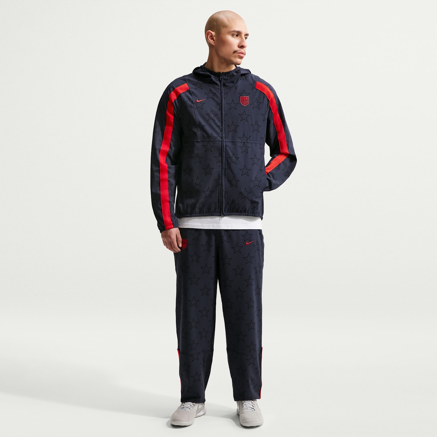 Мужские куртки Nike USMNT Energy Men's Nike Dri-FIT Soccer Woven Jacket — фото 4