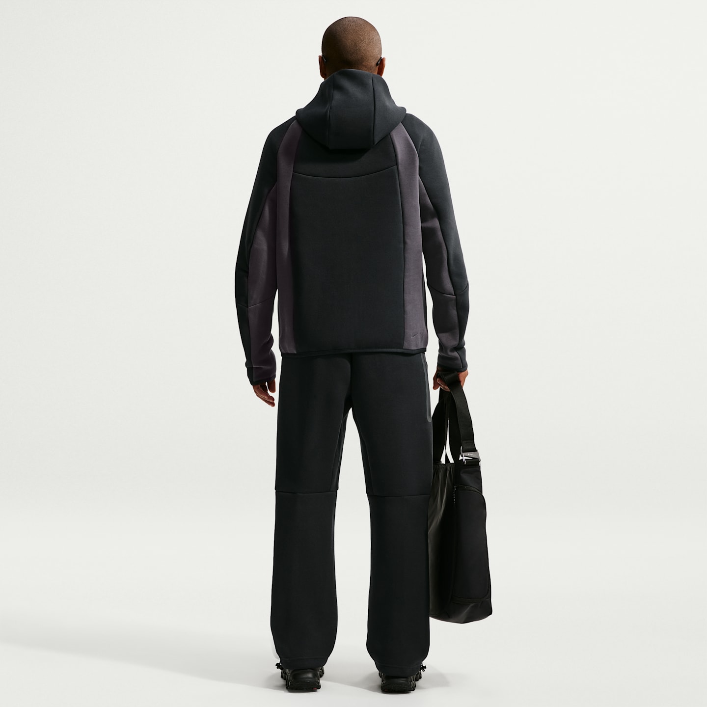 Мужские куртки Nike Tech Men's Color-Block Full-Zip Fleece Windrunner Jacket — фото 5