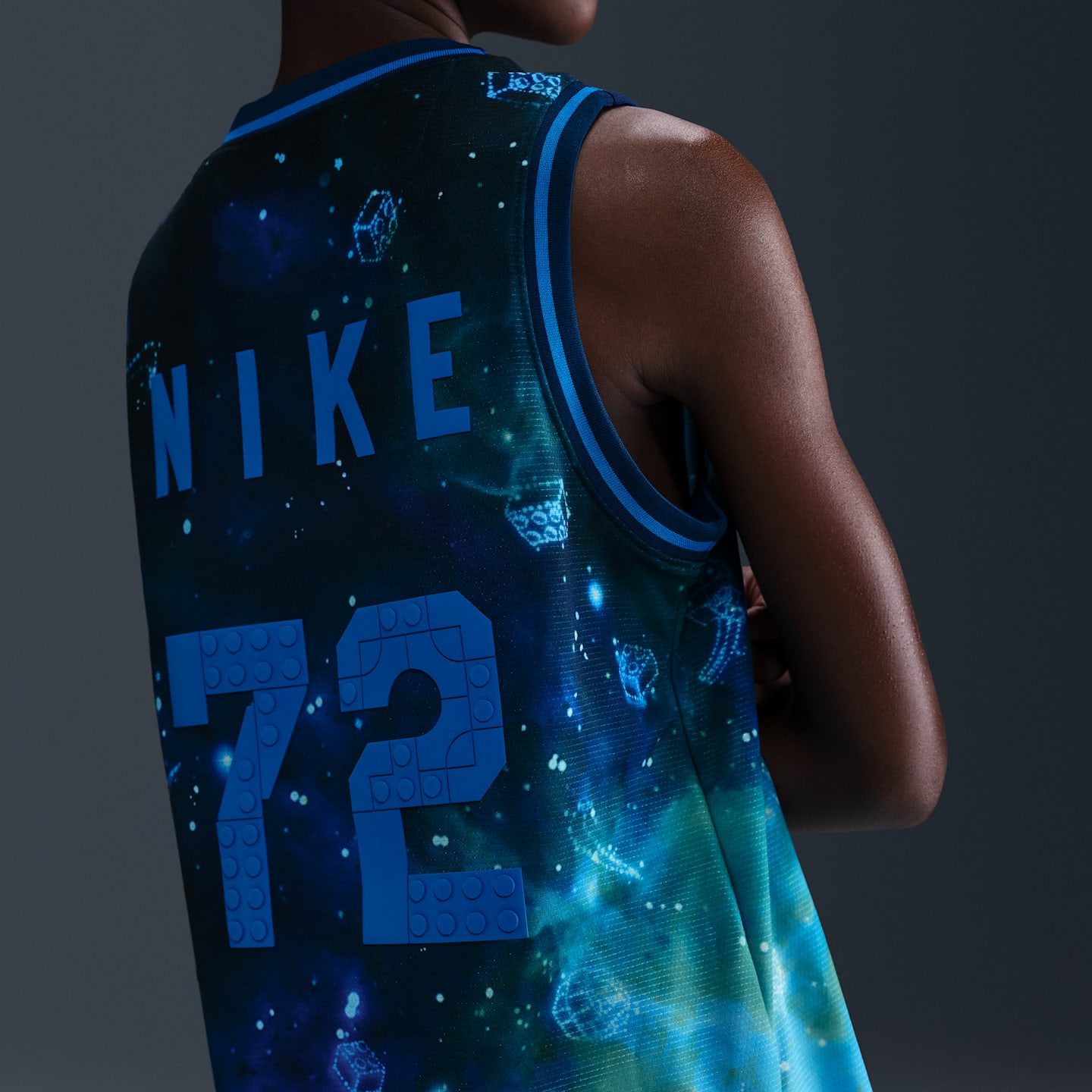 Детские кроссовки Nike x LEGO® Collection Big Kids' Dri-FIT Jersey — фото 5