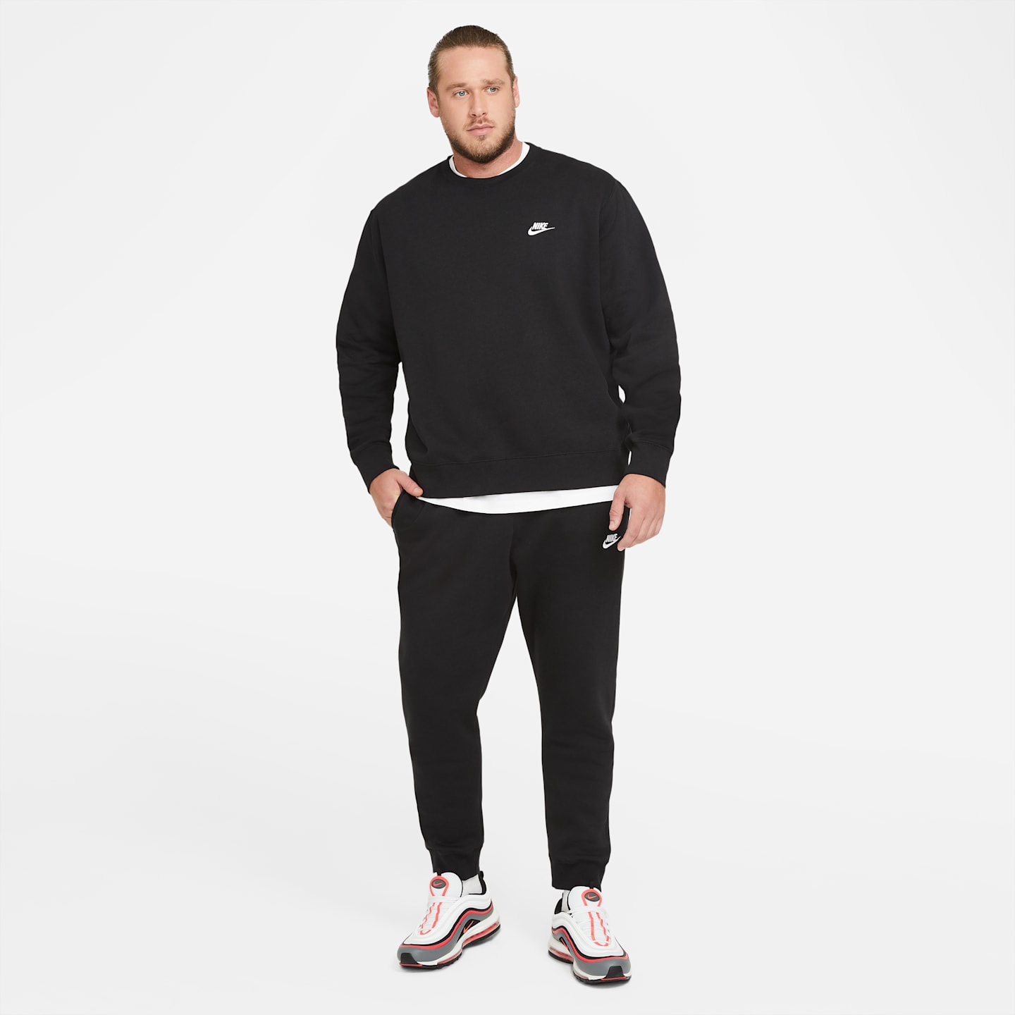 Мужские кроссовки Nike Sportswear Club Fleece Men's Crew — фото 8