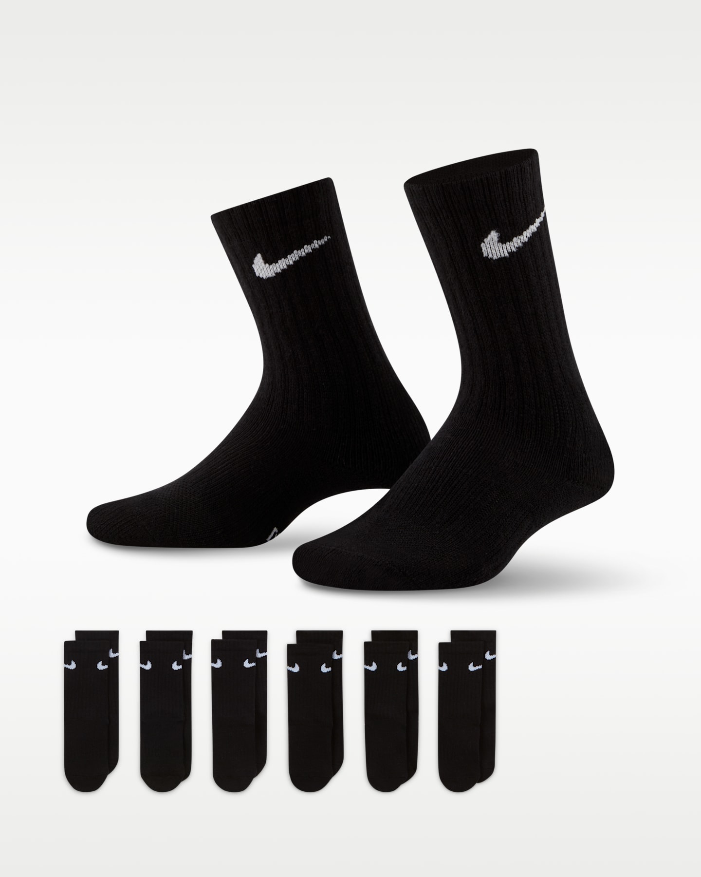 Носки Performance Basics Dri-FIT для детей, средней высоты — Nike — фото 5