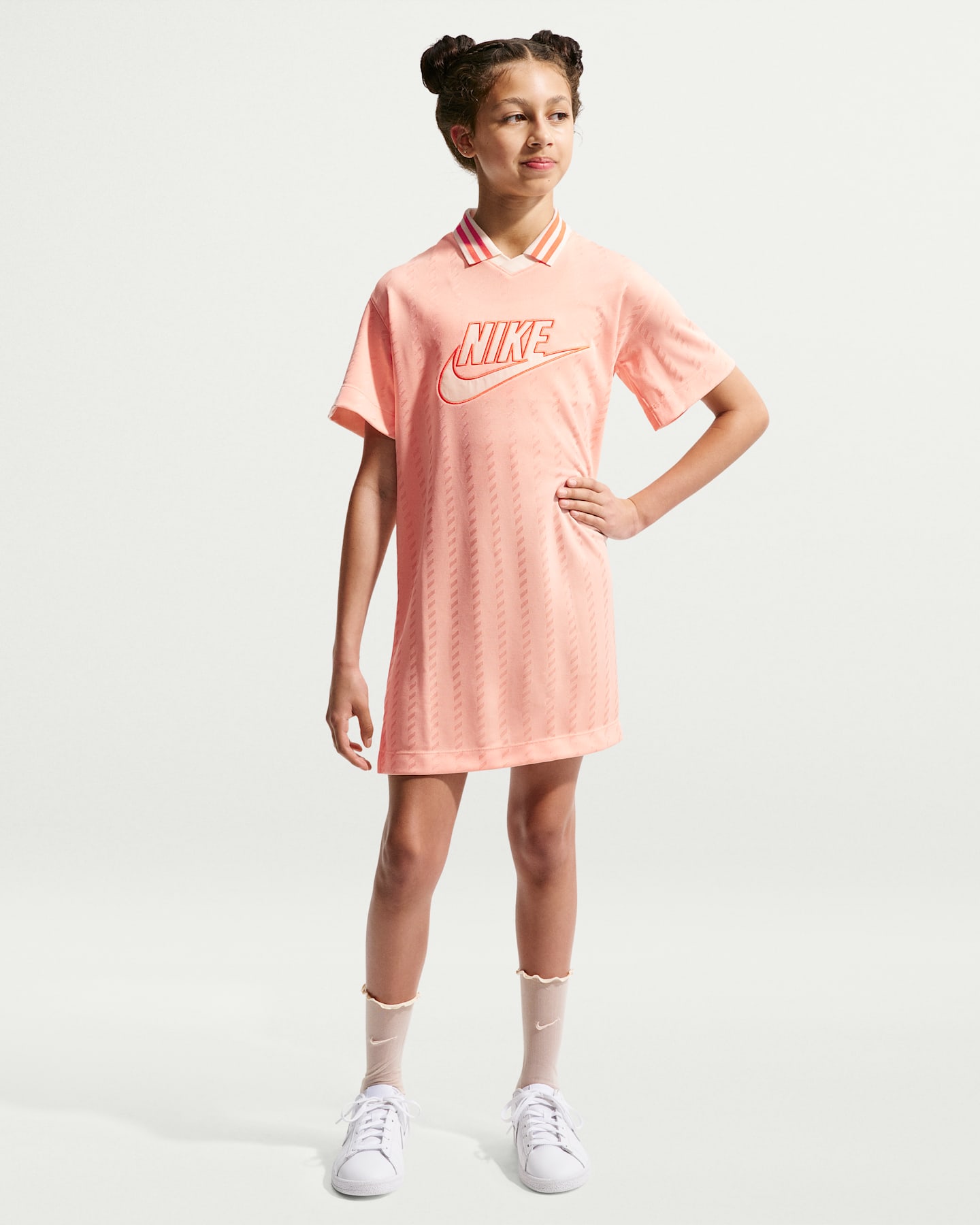 Детские платья Nike Sportswear Big Kids' (Girls') Short-Sleeve Jersey Dress — фото 6