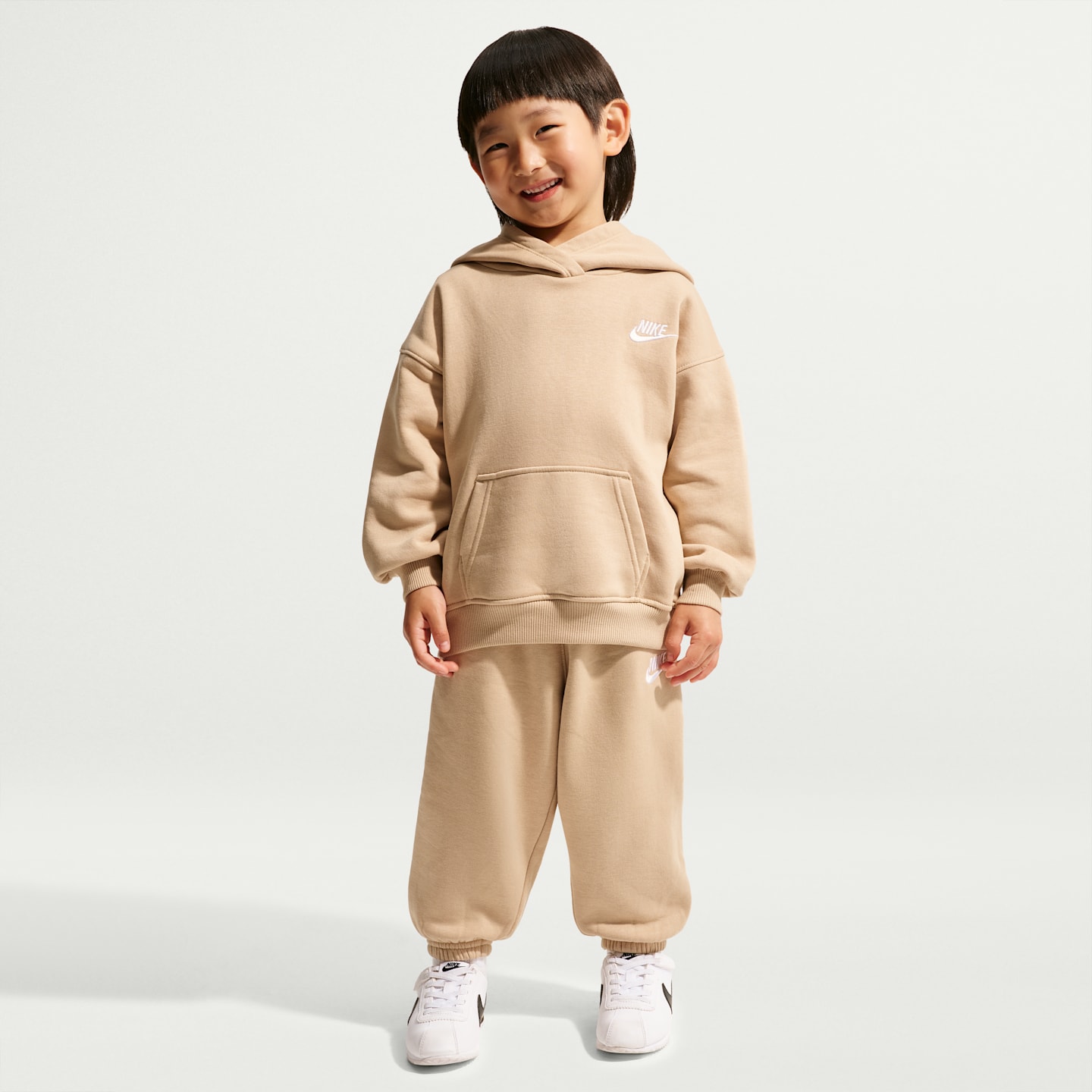 Детские кроссовки Nike Club Fleece Toddler Oversized 2-Piece Set — фото 1
