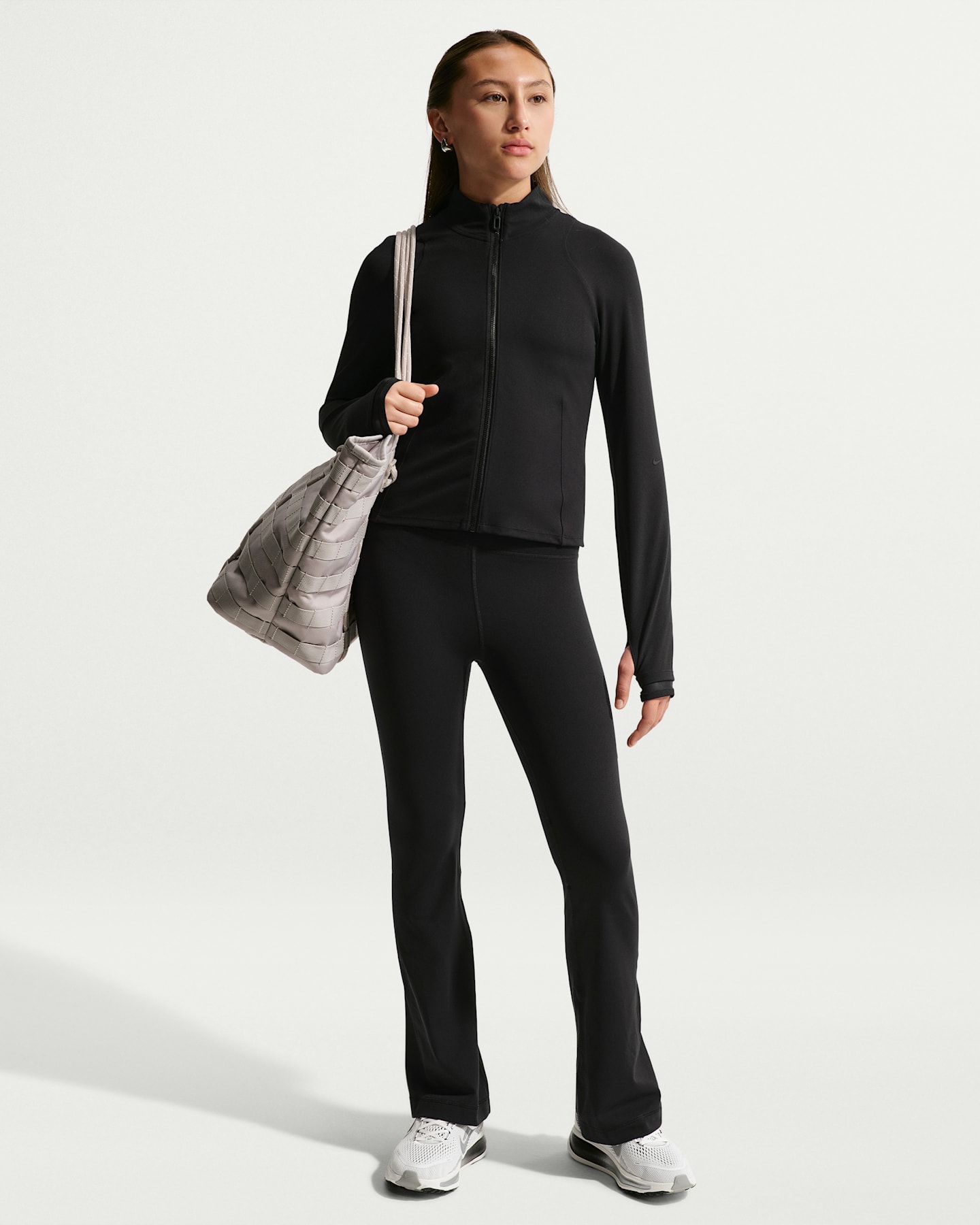 Детские леггинсы Nike Mavn Girls' High-Waisted Leggings — фото 6