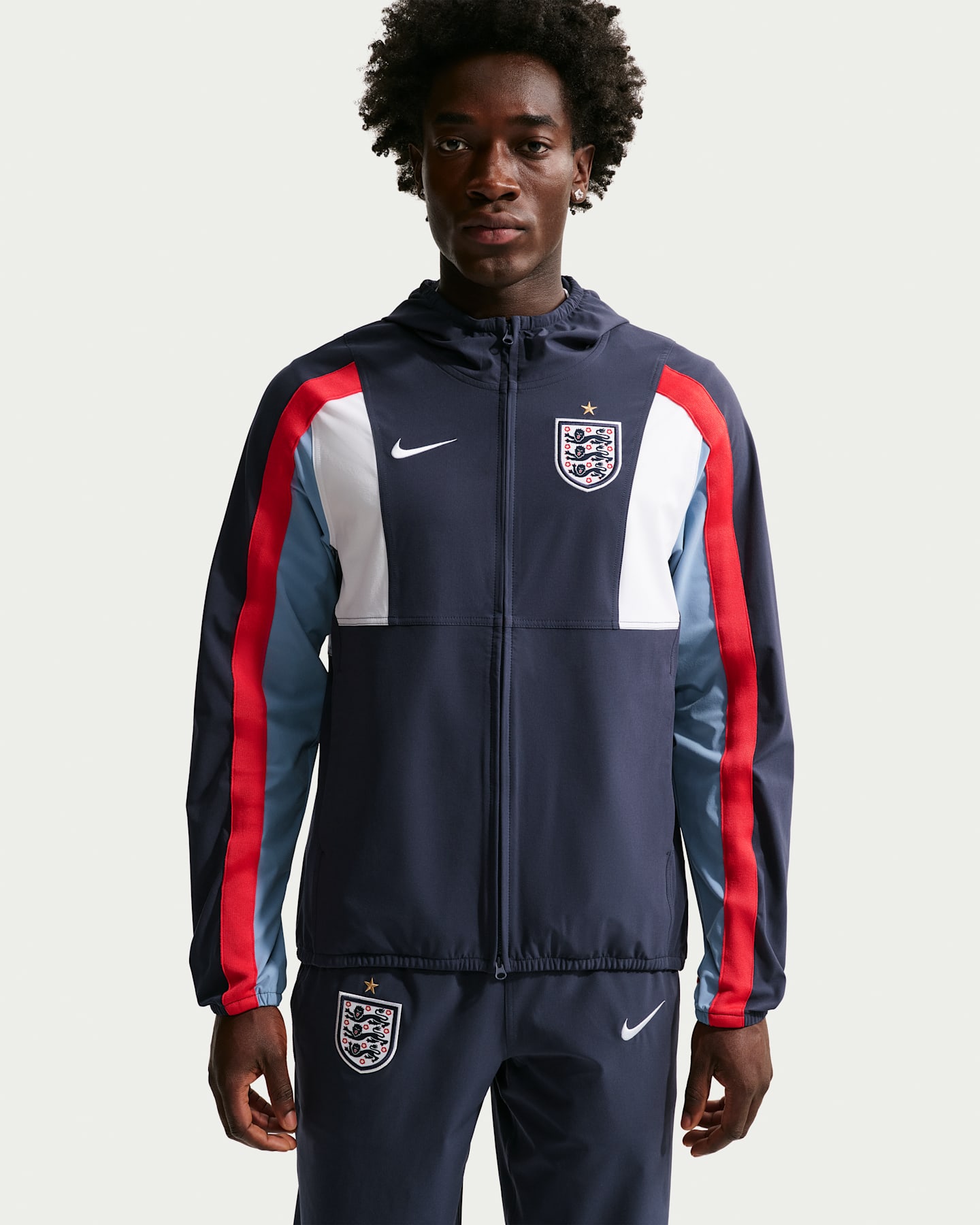 Мужские куртки Nike England Energy Men's Nike Dri-FIT Soccer Woven Jacket — фото 6