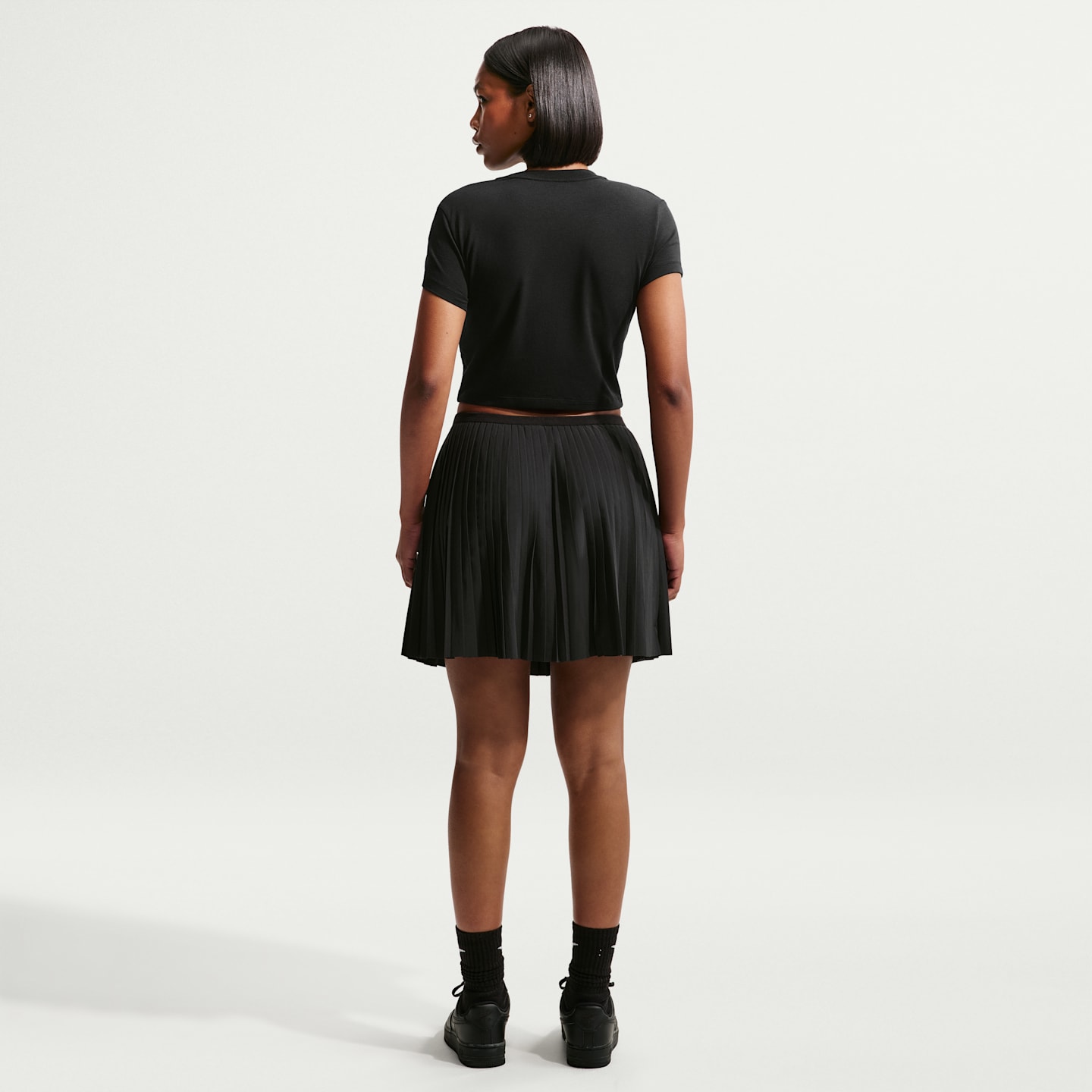 Женские юбки Nike Sportswear Women's Pleated Skirt — фото 5