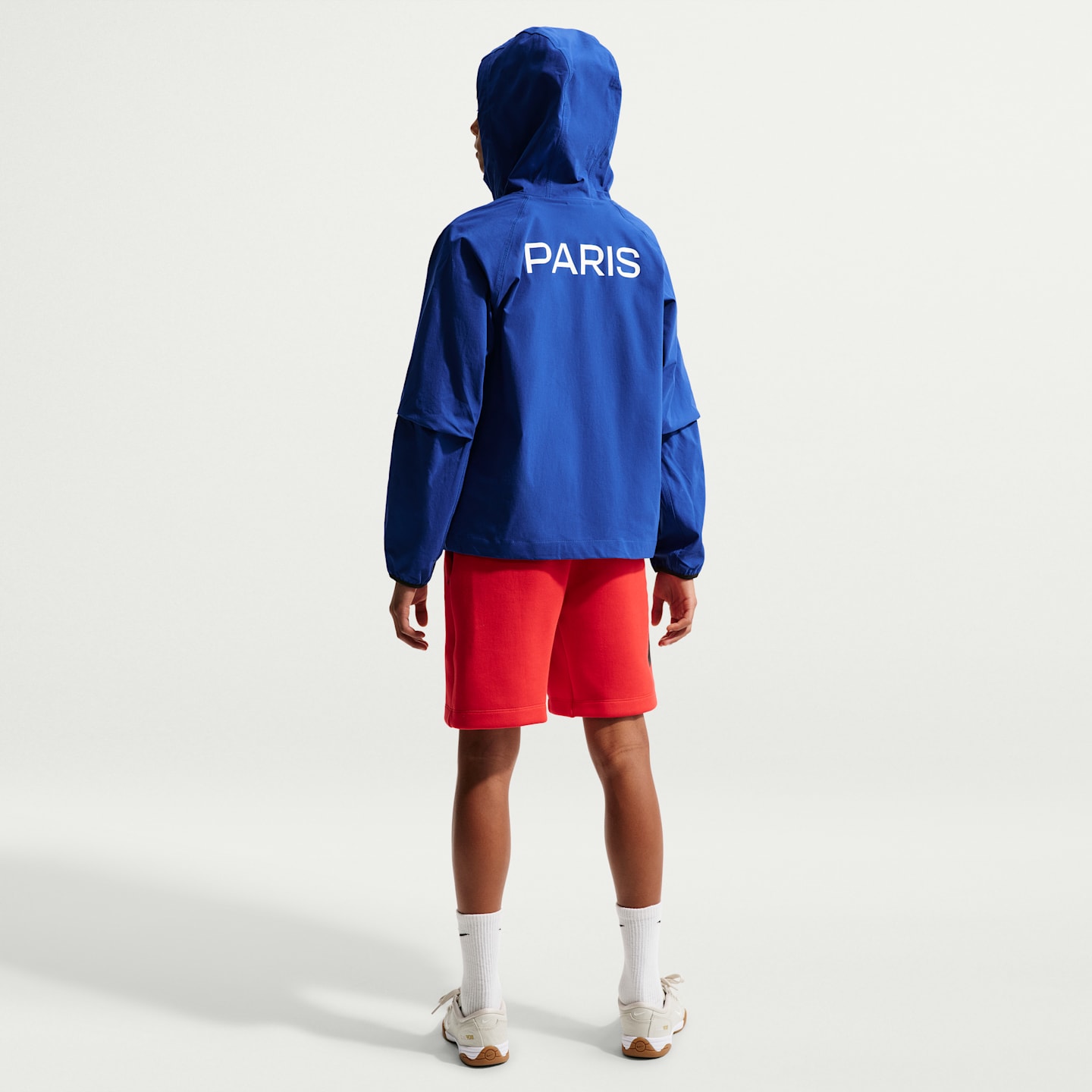 Детские куртки Nike Paris Saint-Germain Tech Home Big Kids' Nike Dri-FIT Soccer Woven Anthem Jacket — фото 5